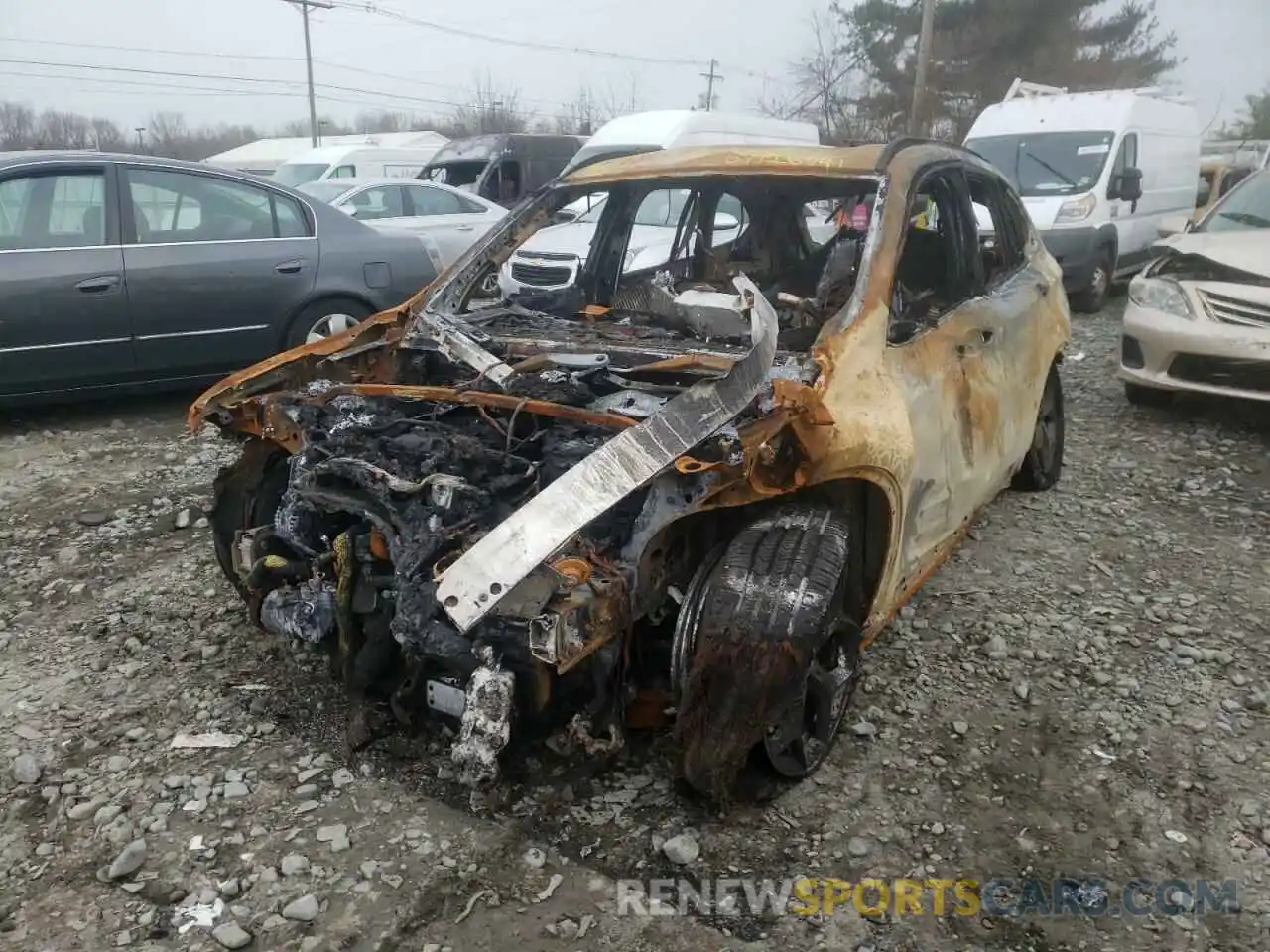 2 Photograph of a damaged car WBXHT3C59K5L91158 BMW X1 2019