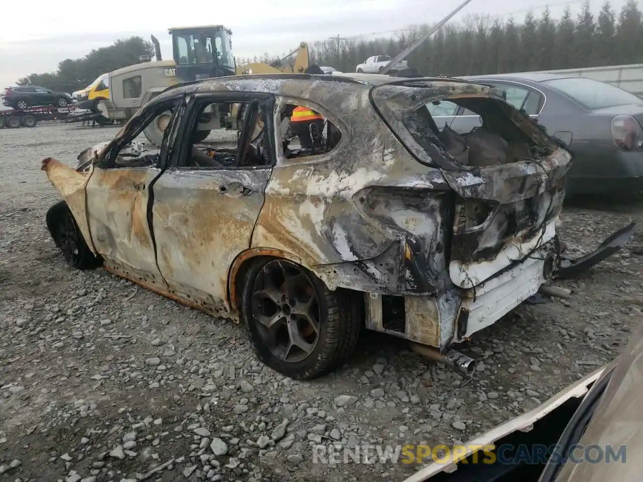 3 Photograph of a damaged car WBXHT3C59K5L91158 BMW X1 2019