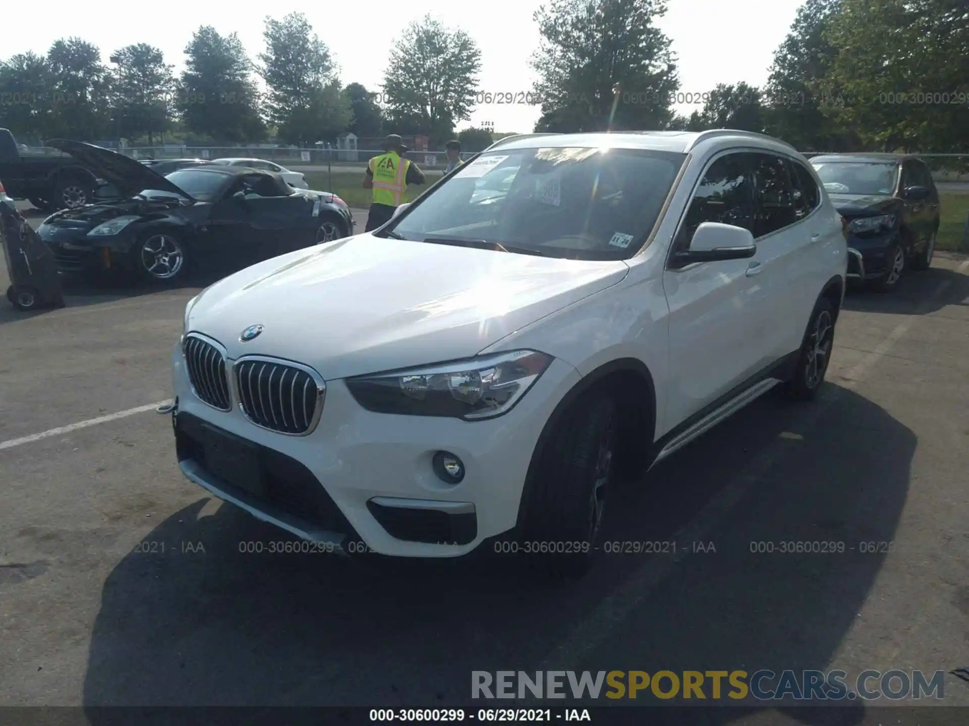 2 Photograph of a damaged car WBXHT3C5XK3H35966 BMW X1 2019