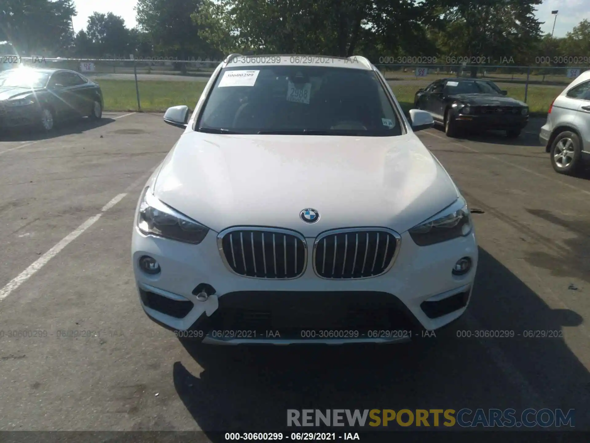 6 Photograph of a damaged car WBXHT3C5XK3H35966 BMW X1 2019