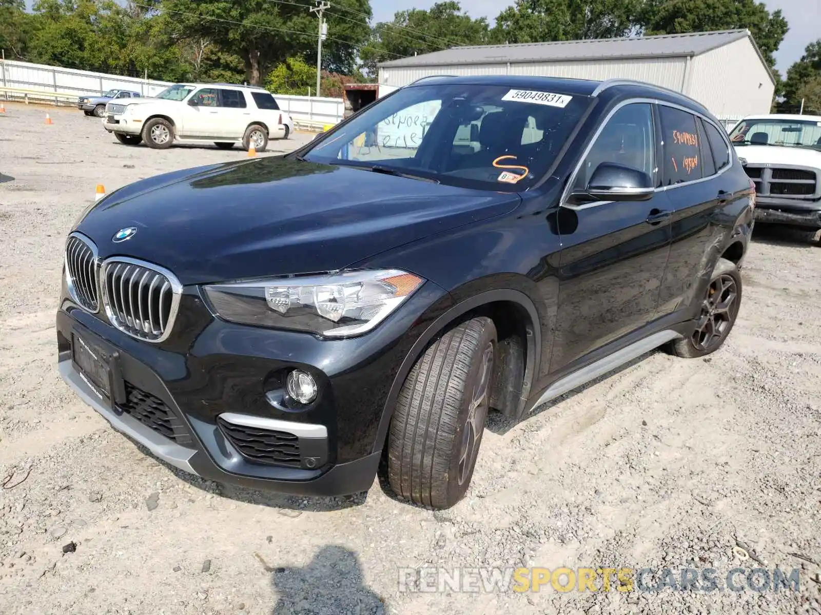 2 Photograph of a damaged car WBXHT3C5XK3H36132 BMW X1 2019