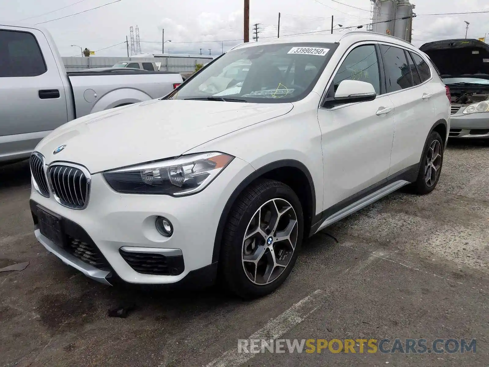 2 Photograph of a damaged car WBXHT3C5XK5L35245 BMW X1 2019