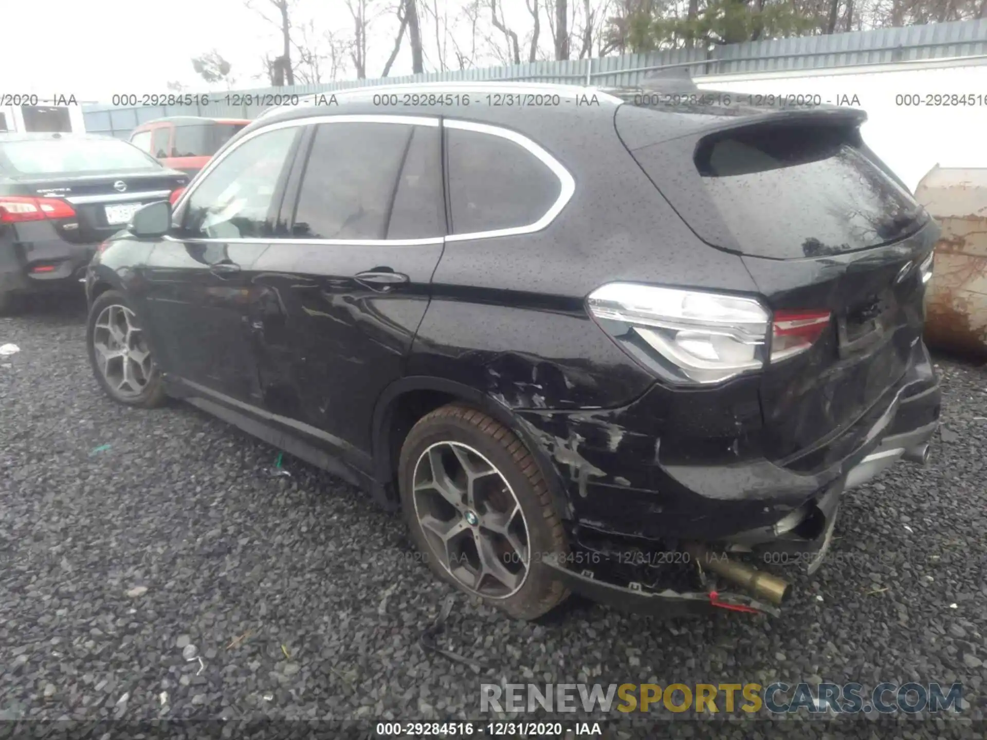 3 Фотография поврежденного автомобиля WBXHT3C5XK5L35794 BMW X1 2019