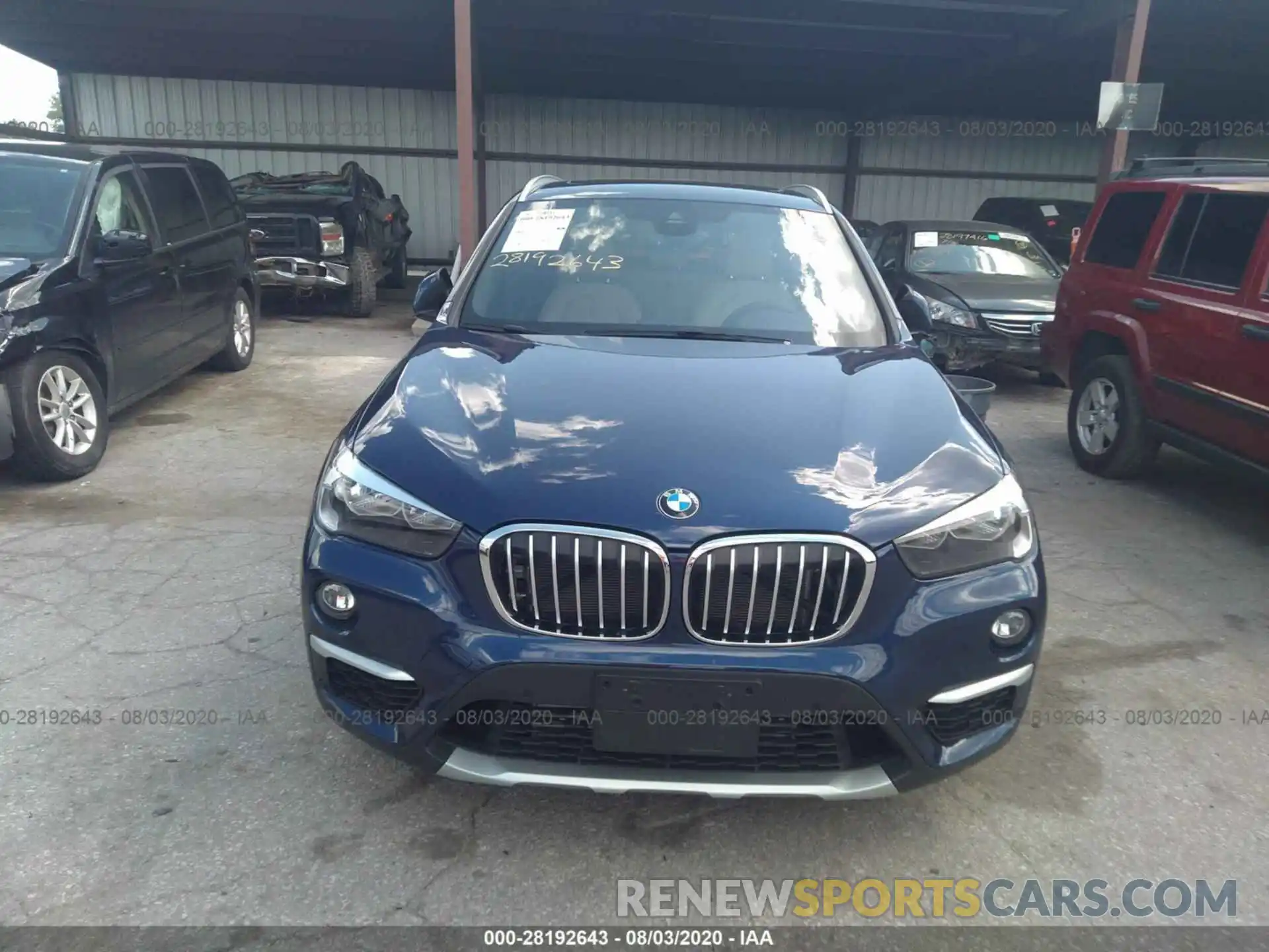 6 Photograph of a damaged car WBXHT3C5XK5L36623 BMW X1 2019