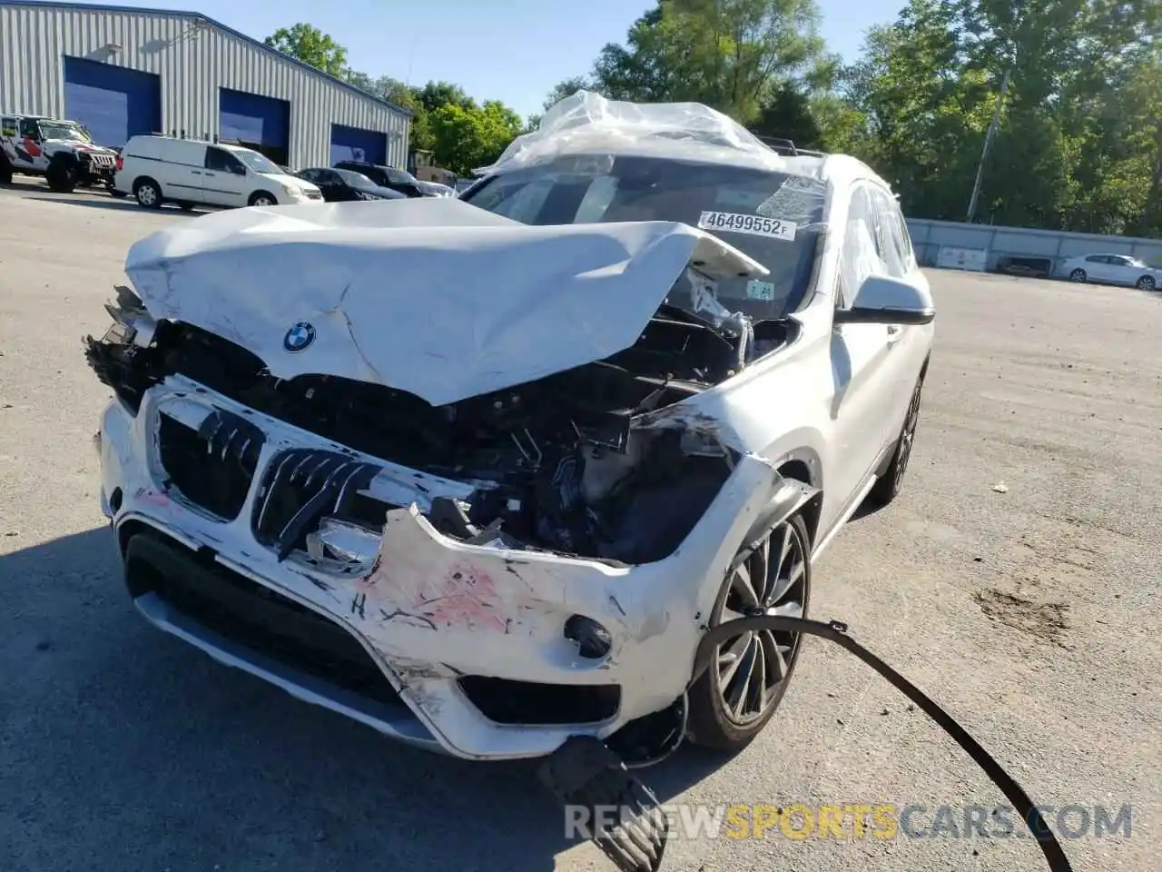 2 Photograph of a damaged car WBXHT3C5XK5L37416 BMW X1 2019