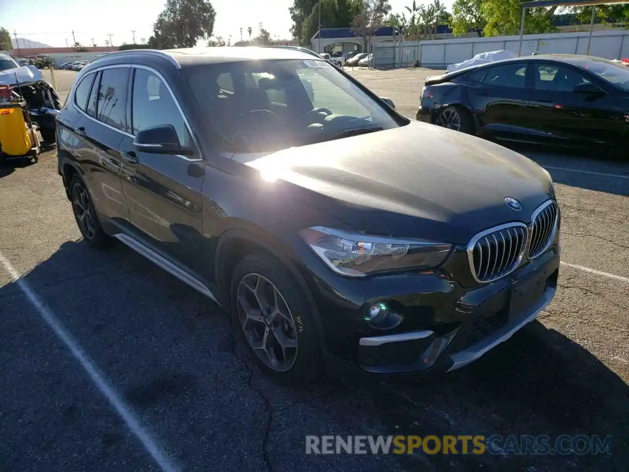 1 Photograph of a damaged car WBXHU7C50K3H45331 BMW X1 2019