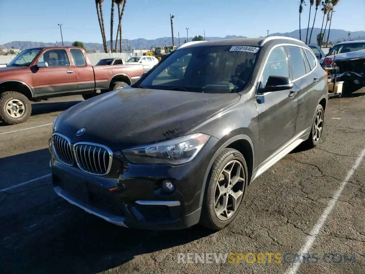 2 Photograph of a damaged car WBXHU7C50K3H45331 BMW X1 2019