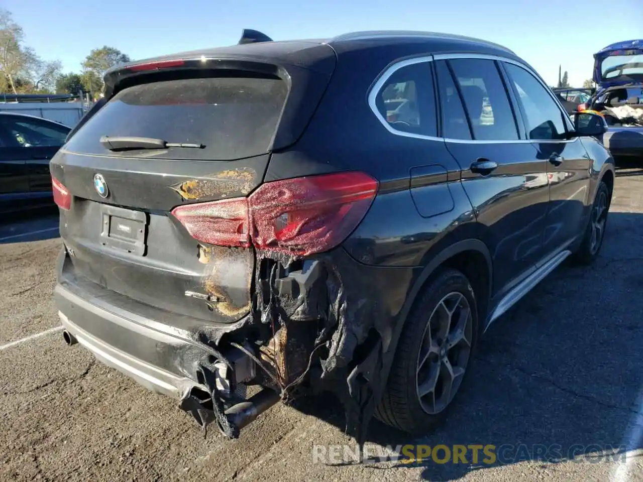 4 Photograph of a damaged car WBXHU7C50K3H45331 BMW X1 2019