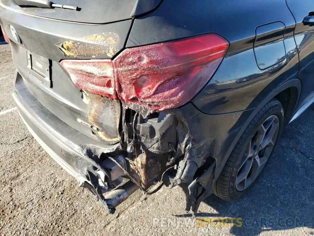 9 Photograph of a damaged car WBXHU7C50K3H45331 BMW X1 2019