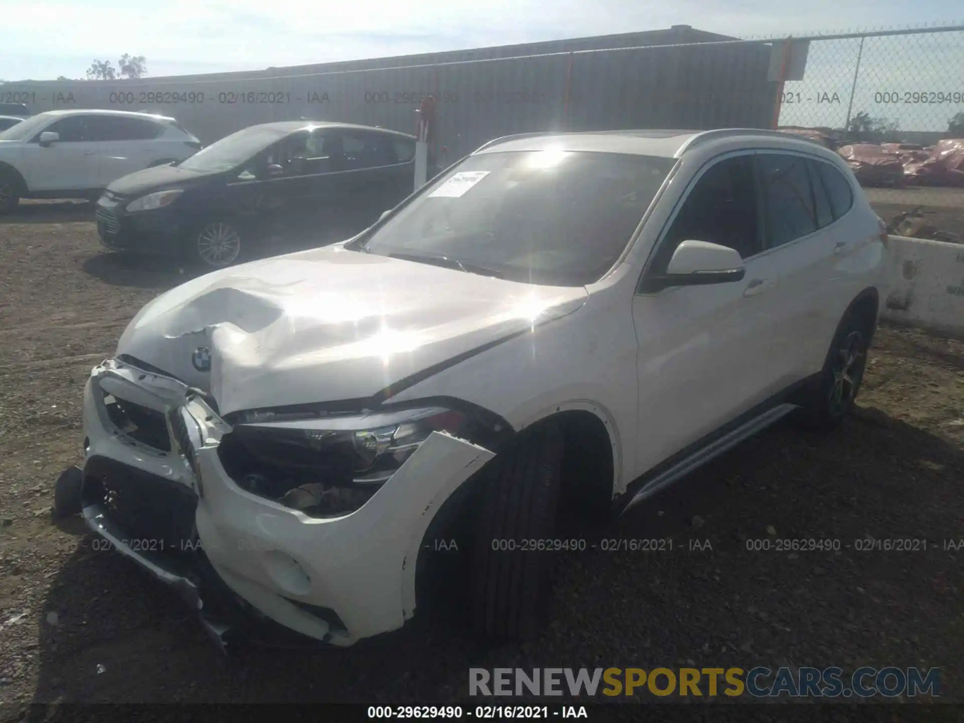 2 Photograph of a damaged car WBXHU7C50K5L10357 BMW X1 2019