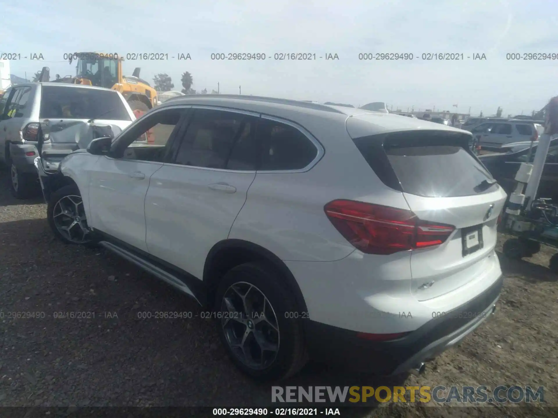 3 Photograph of a damaged car WBXHU7C50K5L10357 BMW X1 2019