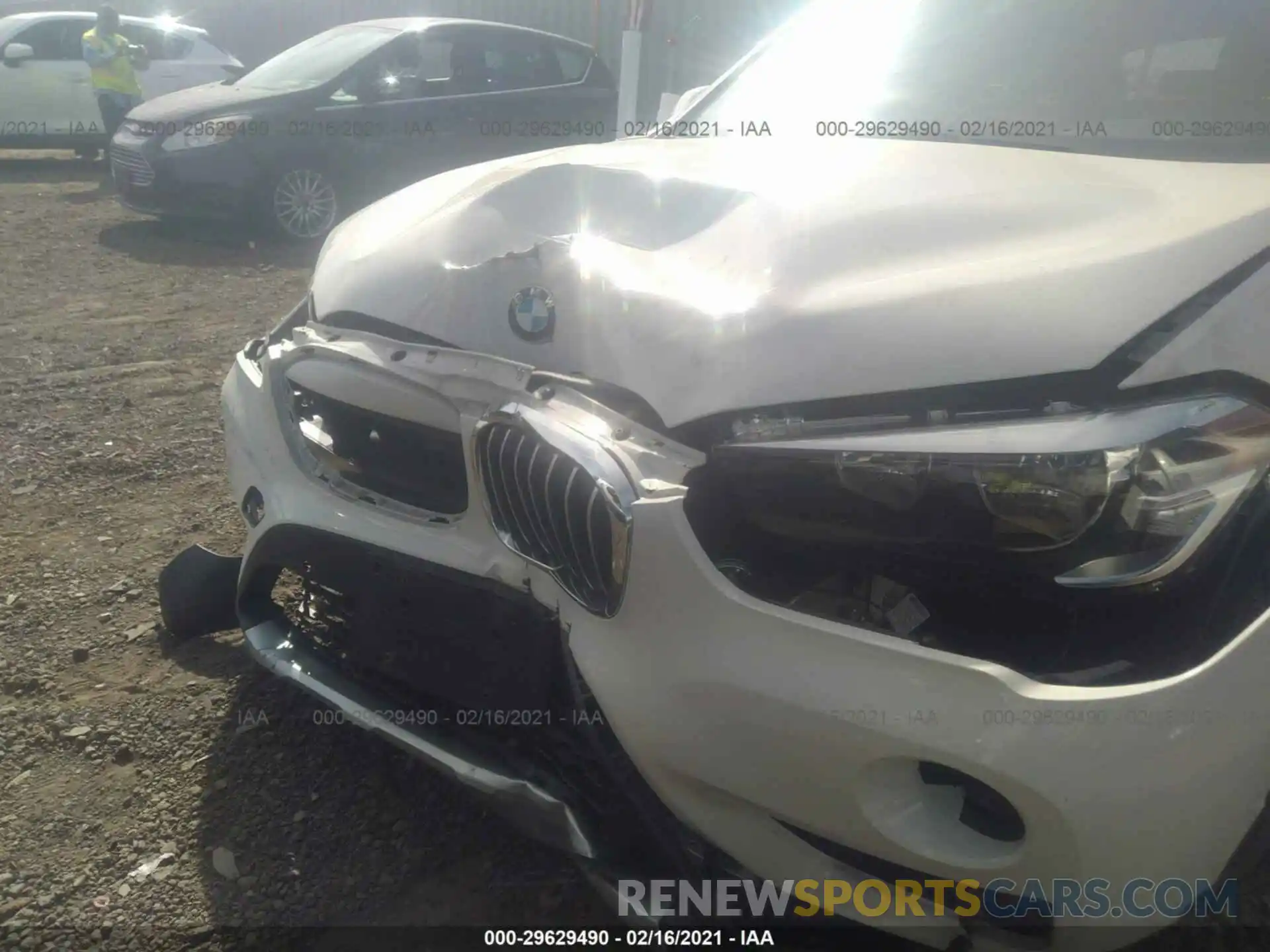 6 Photograph of a damaged car WBXHU7C50K5L10357 BMW X1 2019