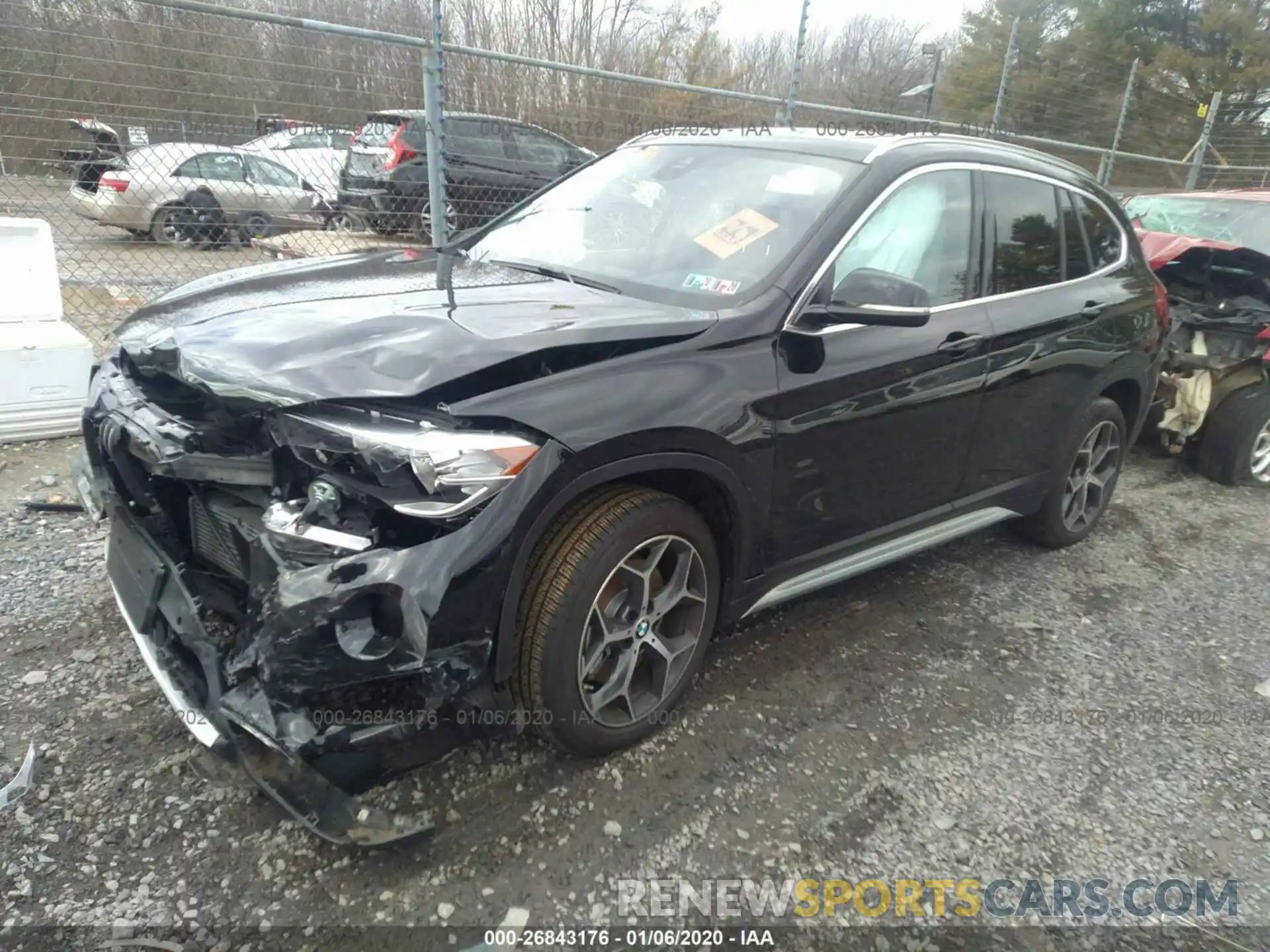 2 Фотография поврежденного автомобиля WBXHU7C50K5L10701 BMW X1 2019