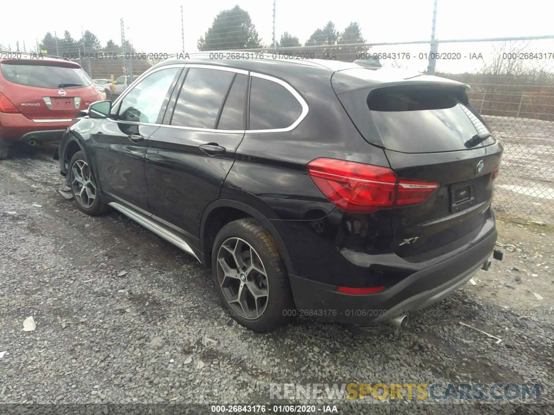 3 Фотография поврежденного автомобиля WBXHU7C50K5L10701 BMW X1 2019