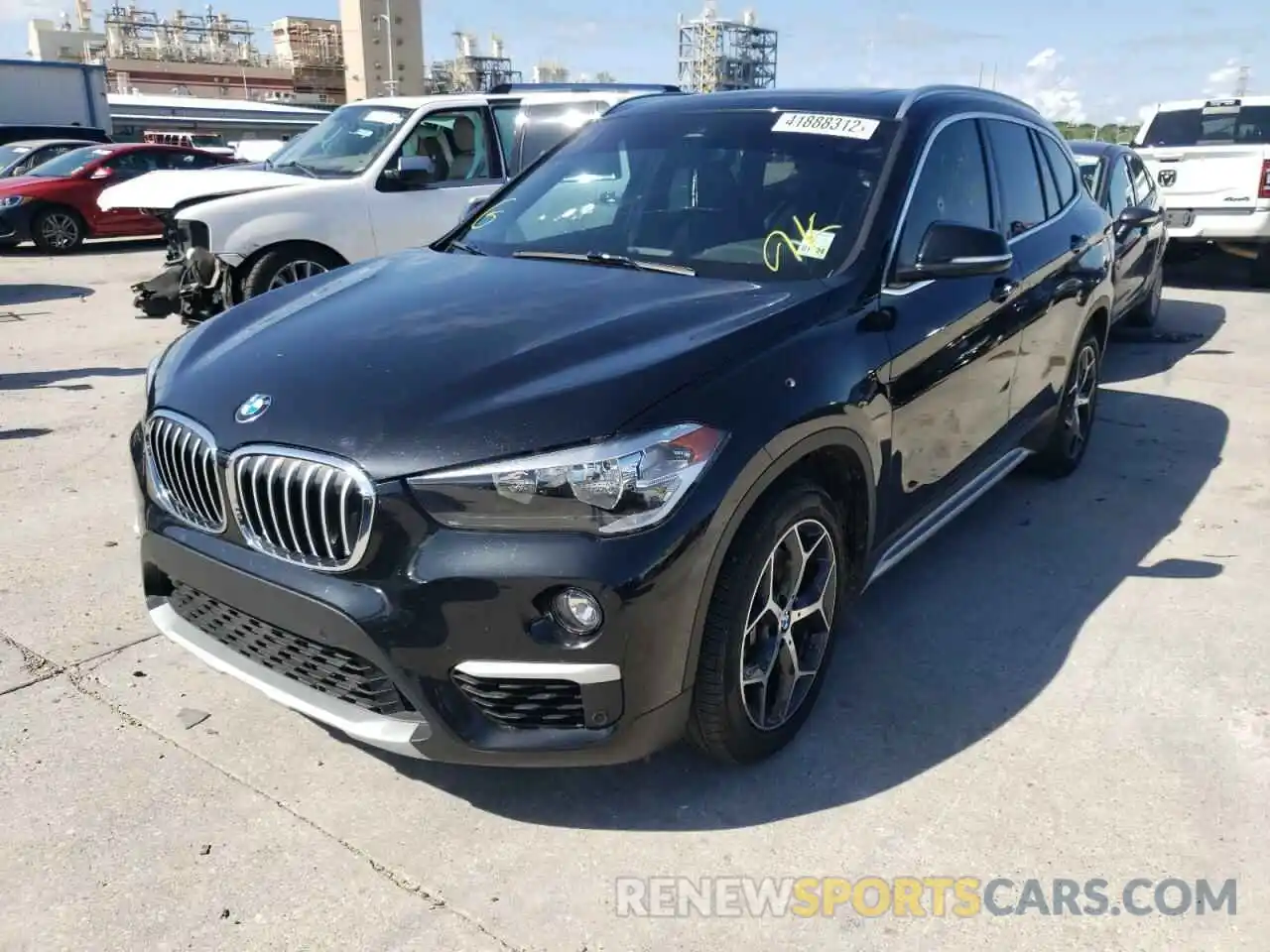 2 Photograph of a damaged car WBXHU7C50K5L11170 BMW X1 2019