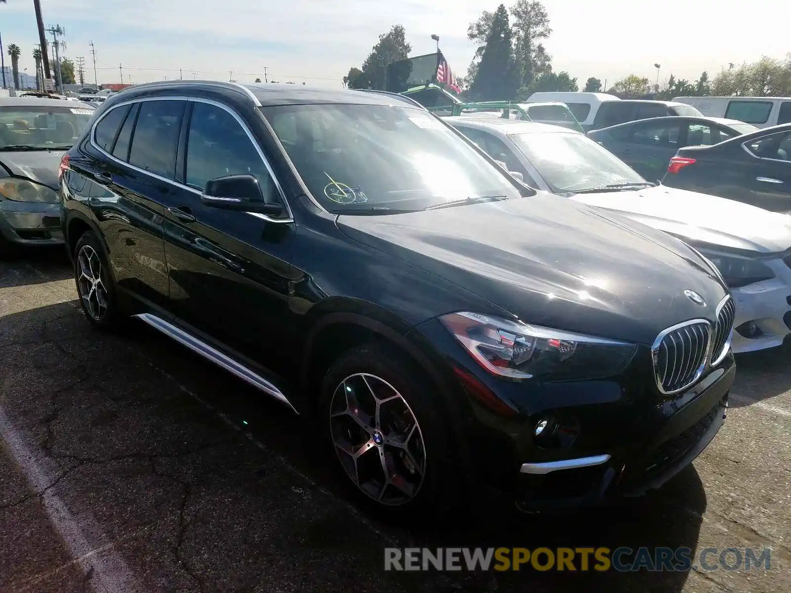 1 Photograph of a damaged car WBXHU7C51K3H45032 BMW X1 2019