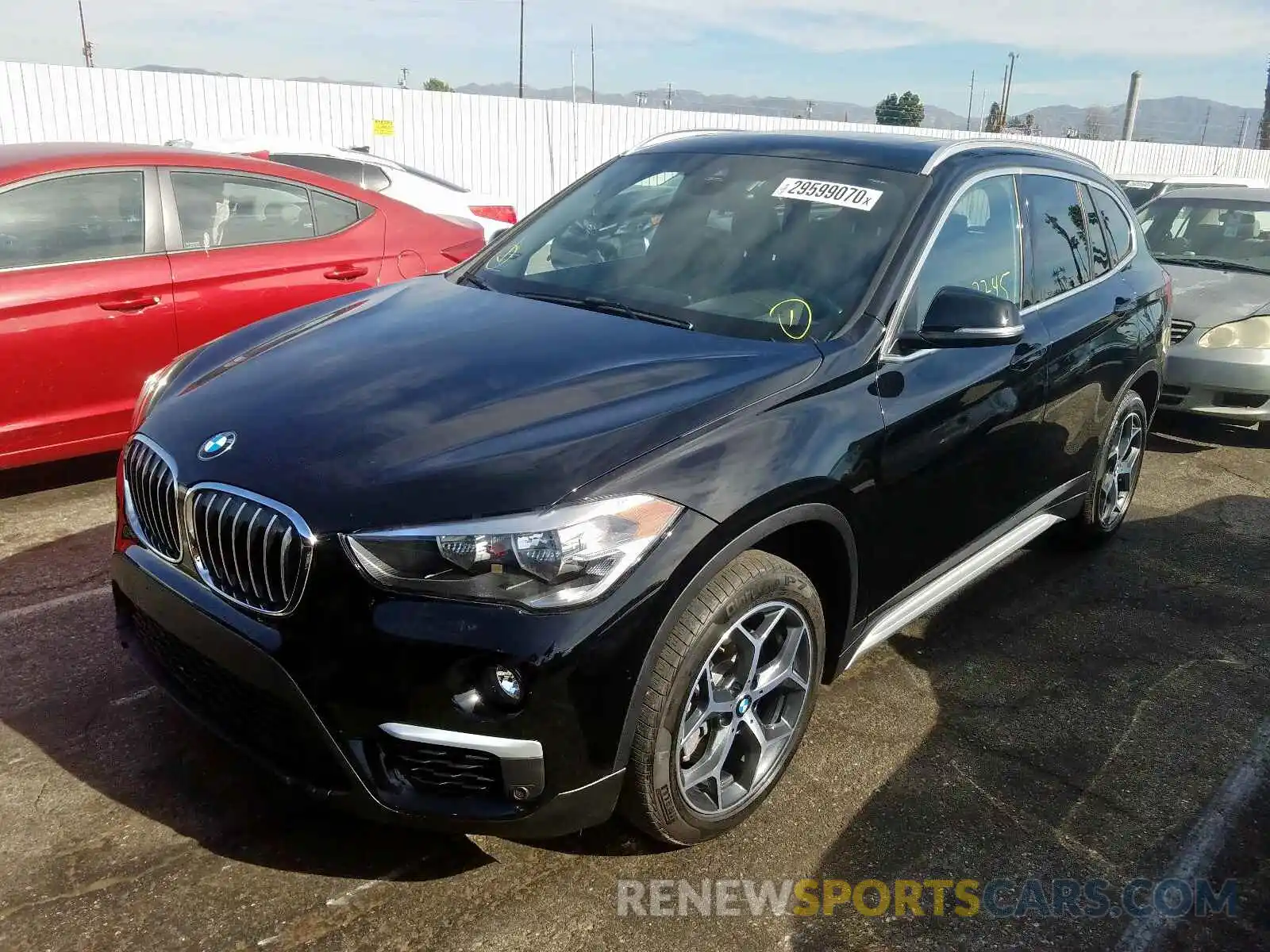 2 Photograph of a damaged car WBXHU7C51K3H45032 BMW X1 2019