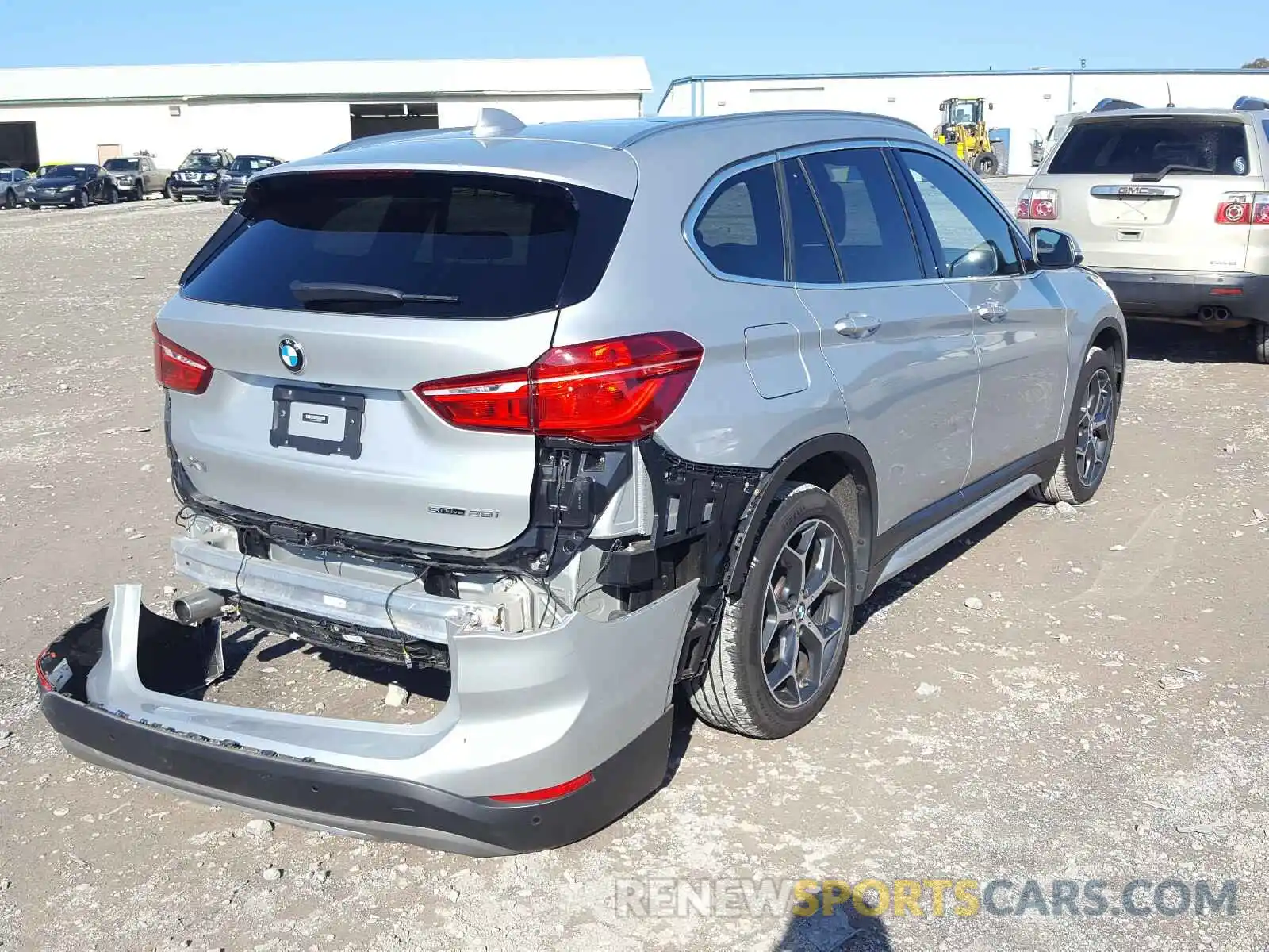 4 Фотография поврежденного автомобиля WBXHU7C51K3H45158 BMW X1 2019
