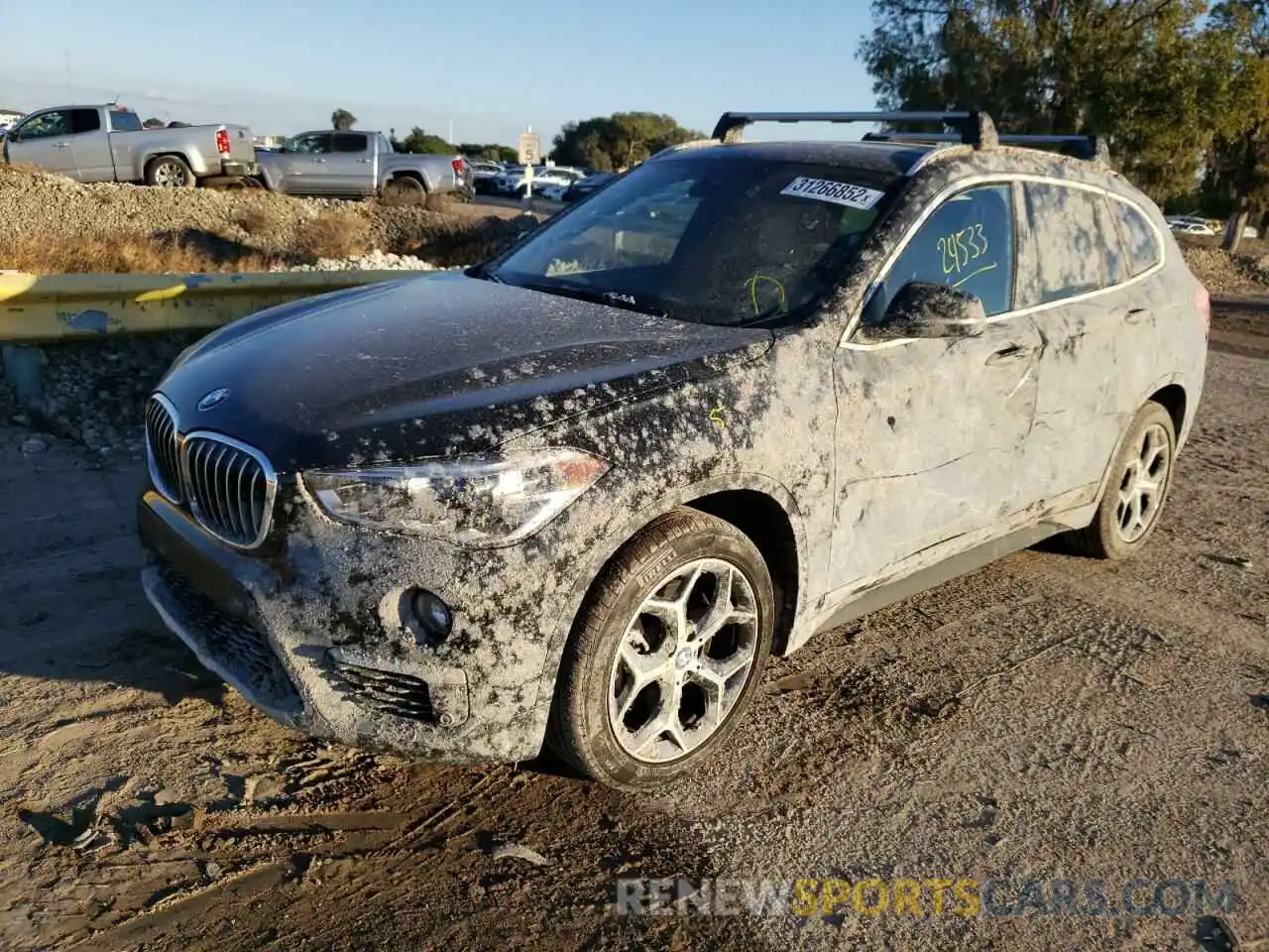 2 Photograph of a damaged car WBXHU7C51K3H45242 BMW X1 2019