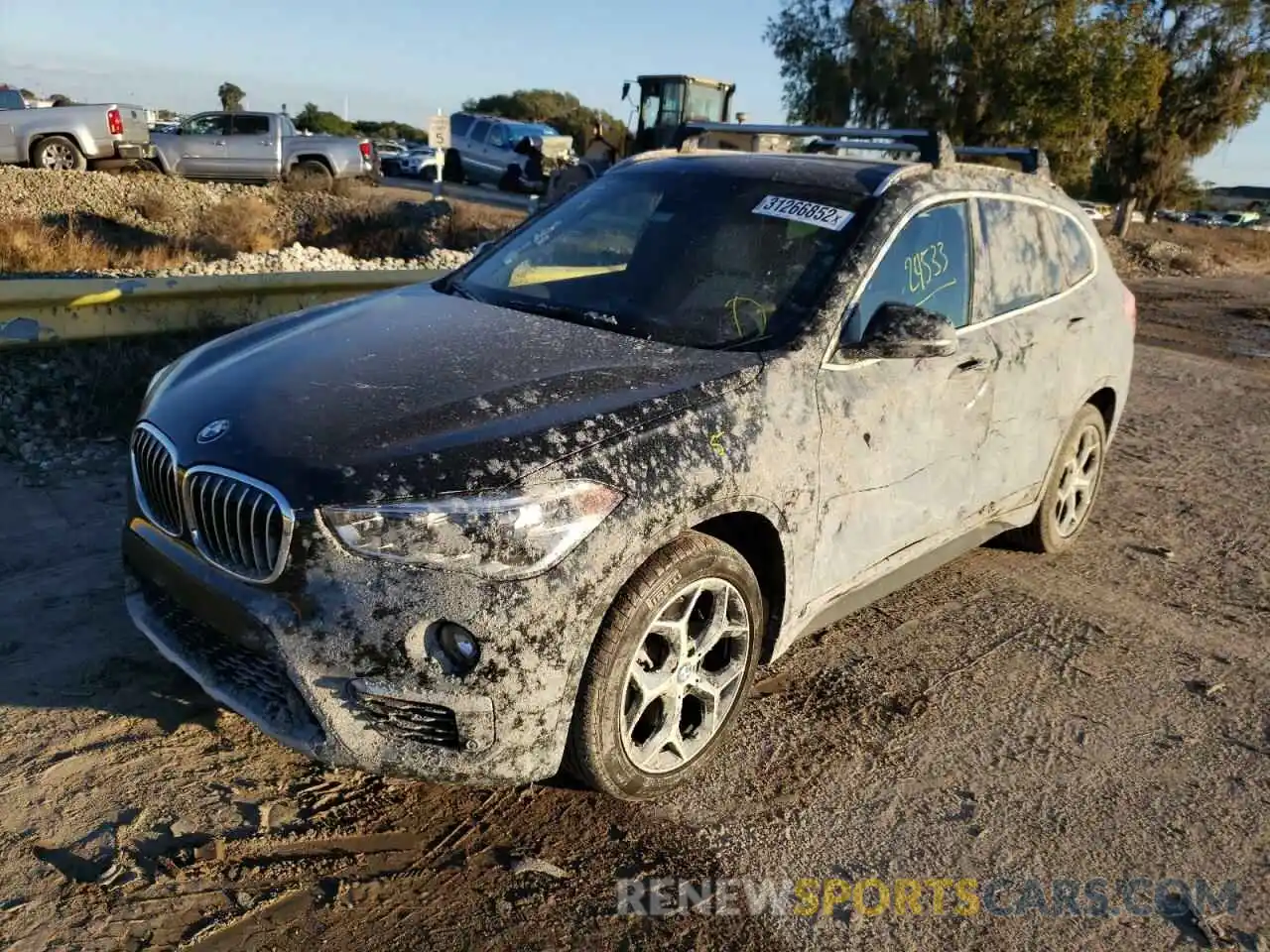 9 Photograph of a damaged car WBXHU7C51K3H45242 BMW X1 2019