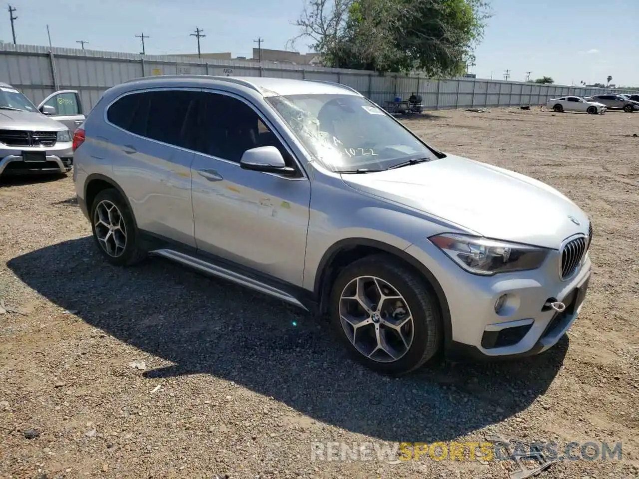 1 Photograph of a damaged car WBXHU7C51K3H45631 BMW X1 2019