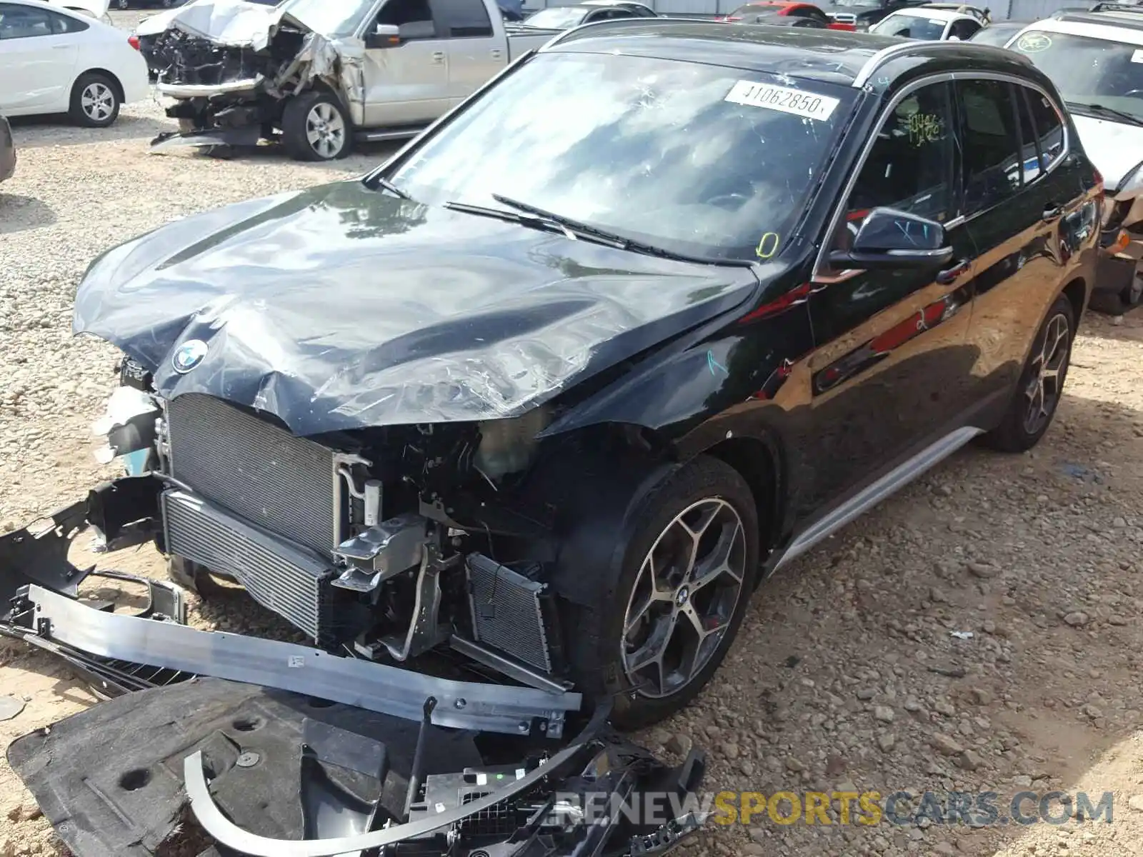 2 Photograph of a damaged car WBXHU7C51K5L11470 BMW X1 2019