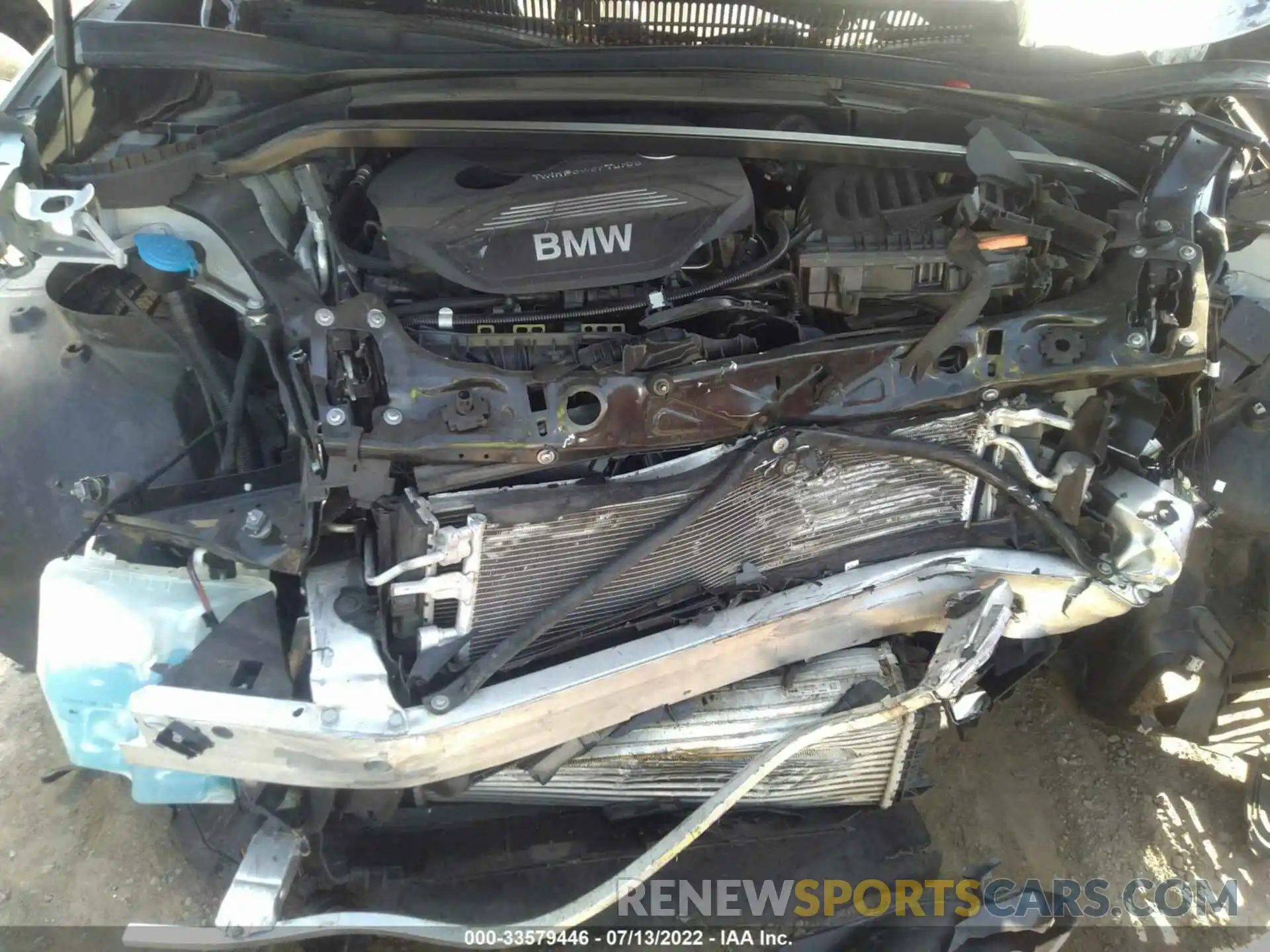 10 Photograph of a damaged car WBXHU7C52K5L11039 BMW X1 2019