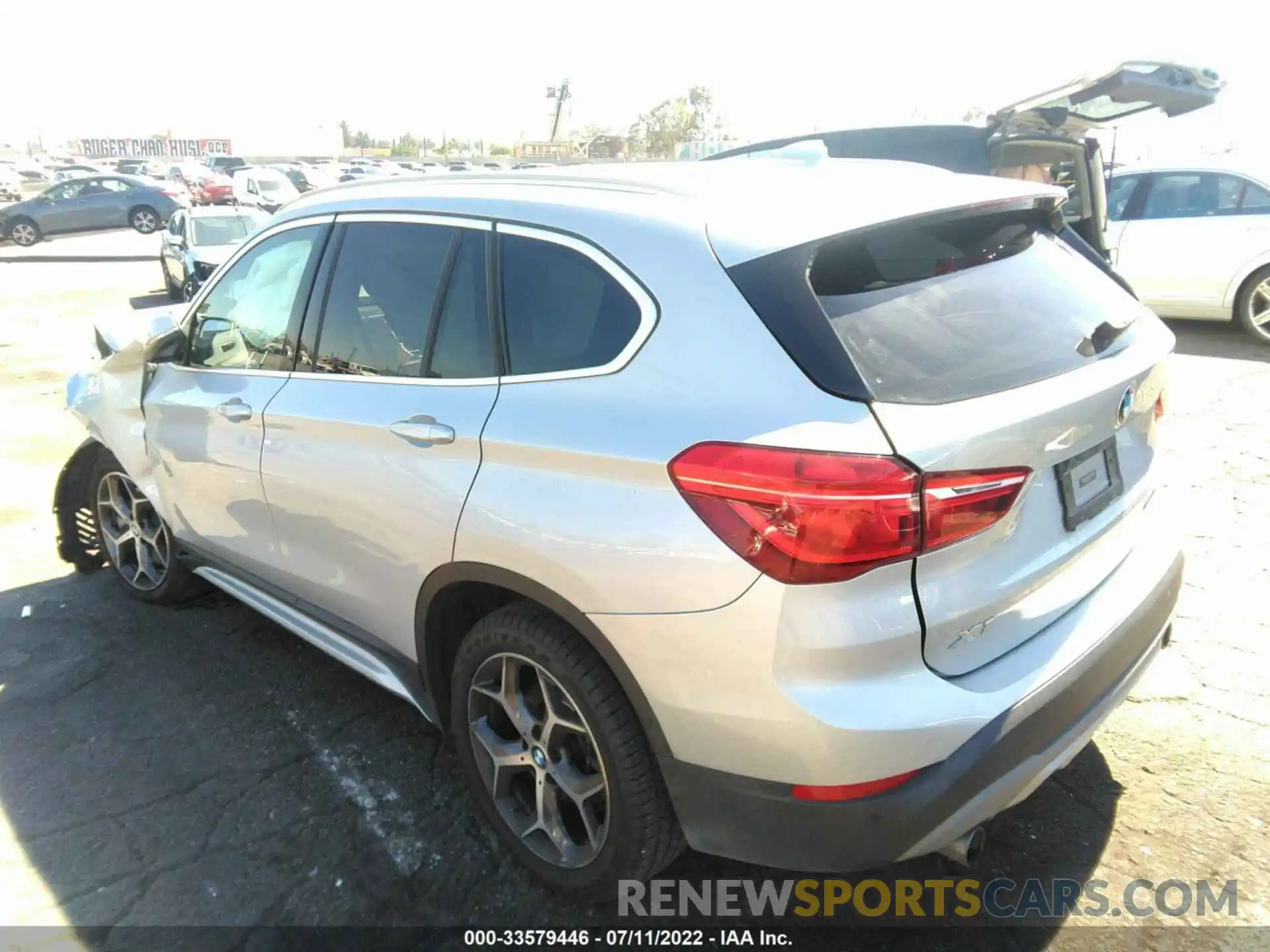 3 Photograph of a damaged car WBXHU7C52K5L11039 BMW X1 2019