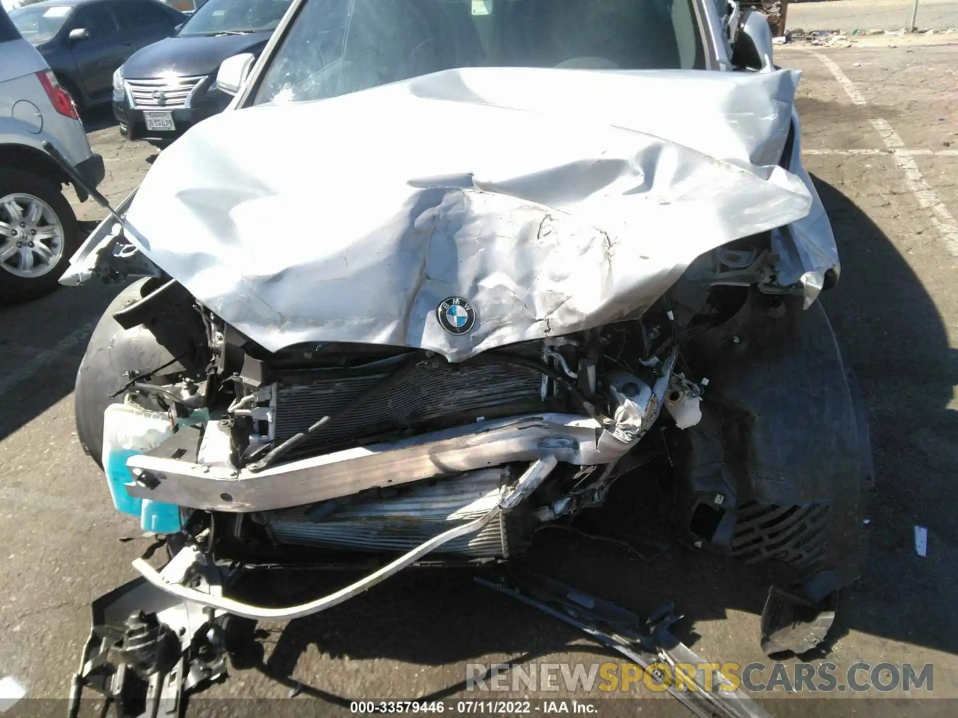 6 Photograph of a damaged car WBXHU7C52K5L11039 BMW X1 2019