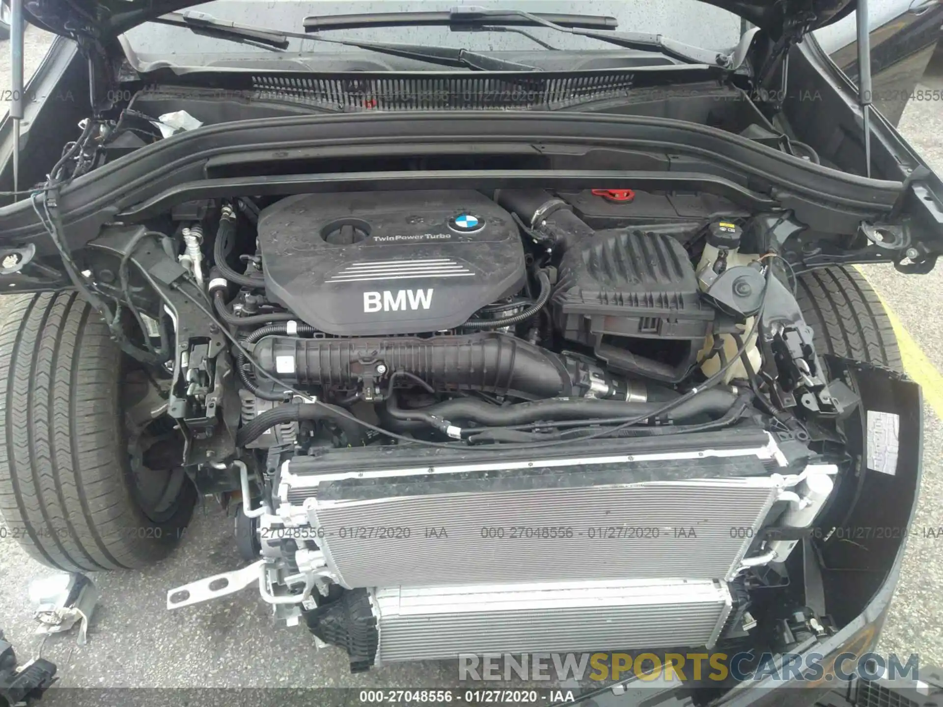 10 Photograph of a damaged car WBXHU7C52K5L11106 BMW X1 2019