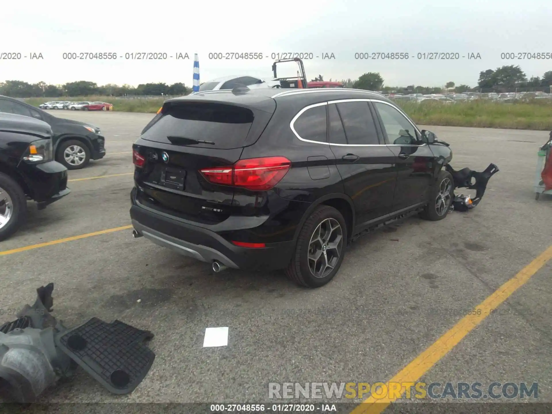 4 Photograph of a damaged car WBXHU7C52K5L11106 BMW X1 2019