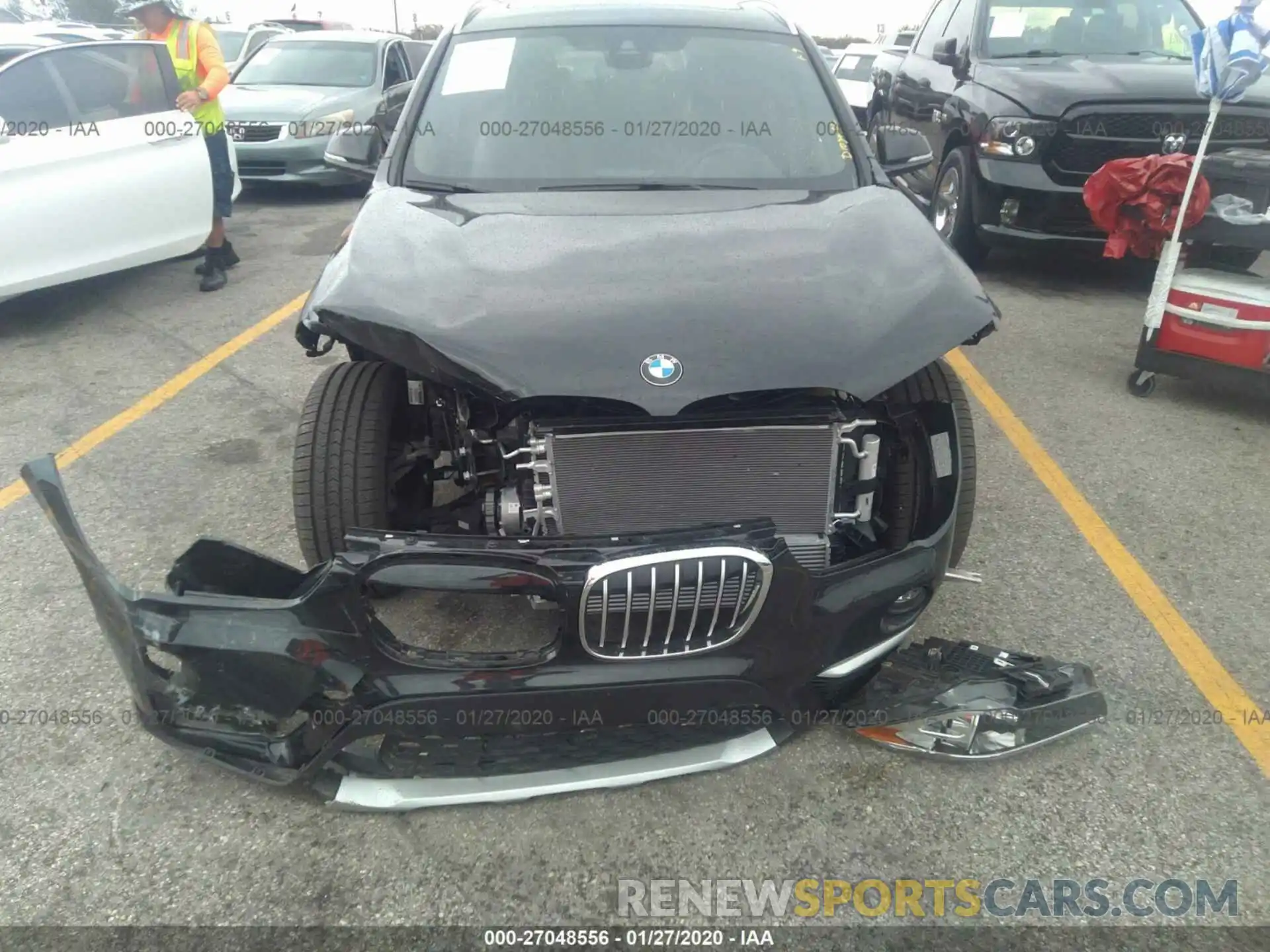 6 Photograph of a damaged car WBXHU7C52K5L11106 BMW X1 2019