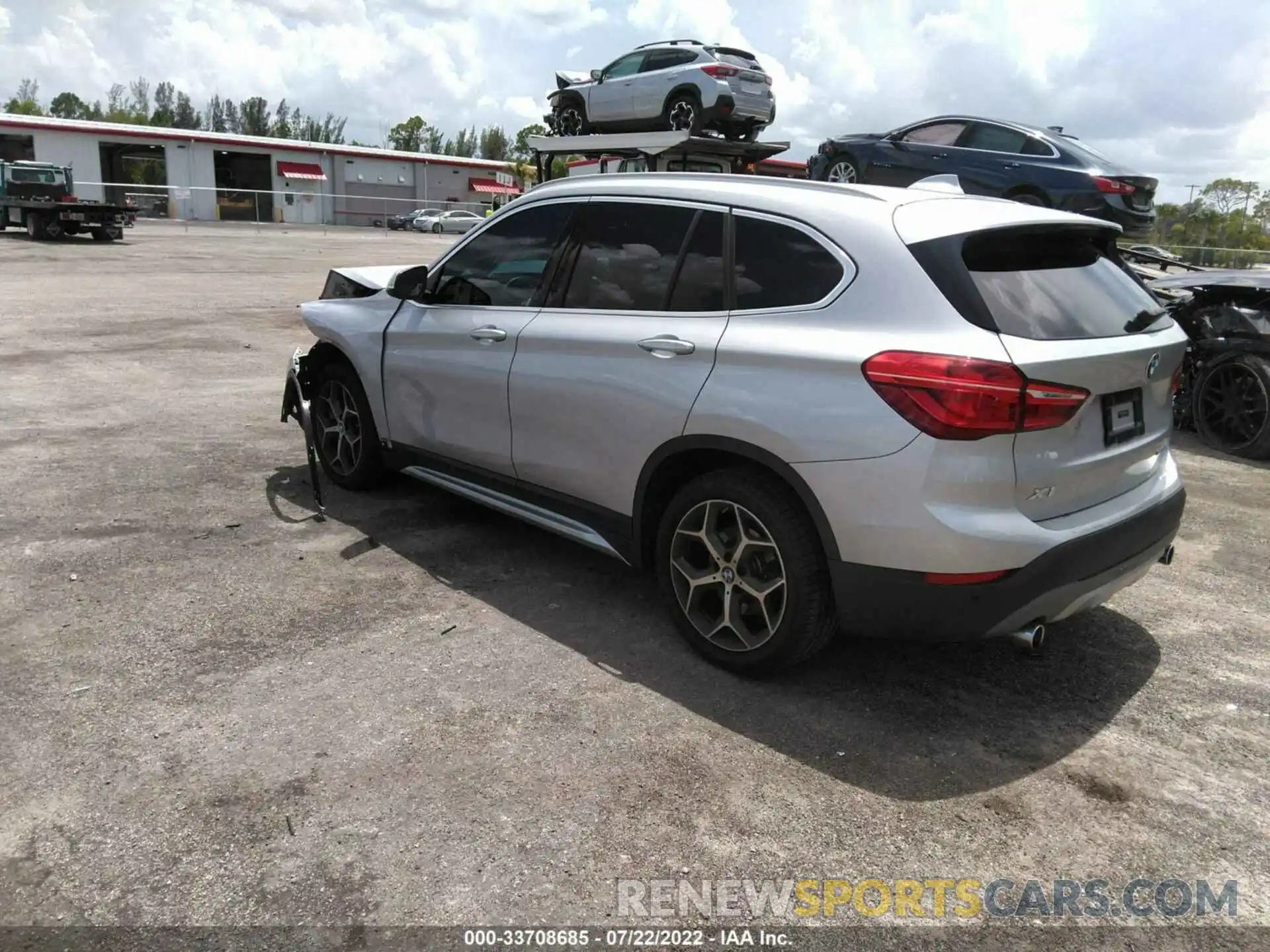 3 Photograph of a damaged car WBXHU7C52K5L11137 BMW X1 2019