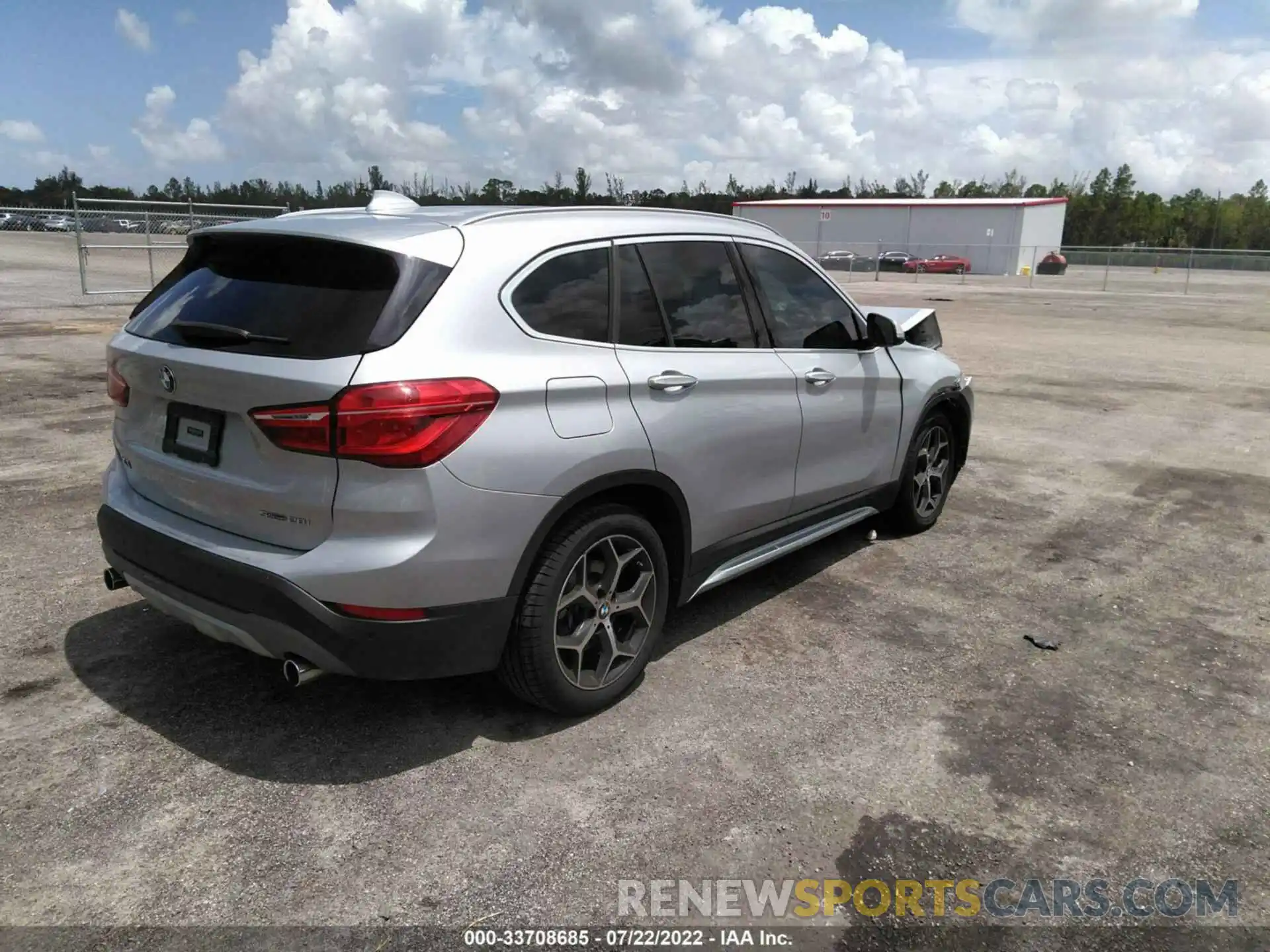 4 Photograph of a damaged car WBXHU7C52K5L11137 BMW X1 2019