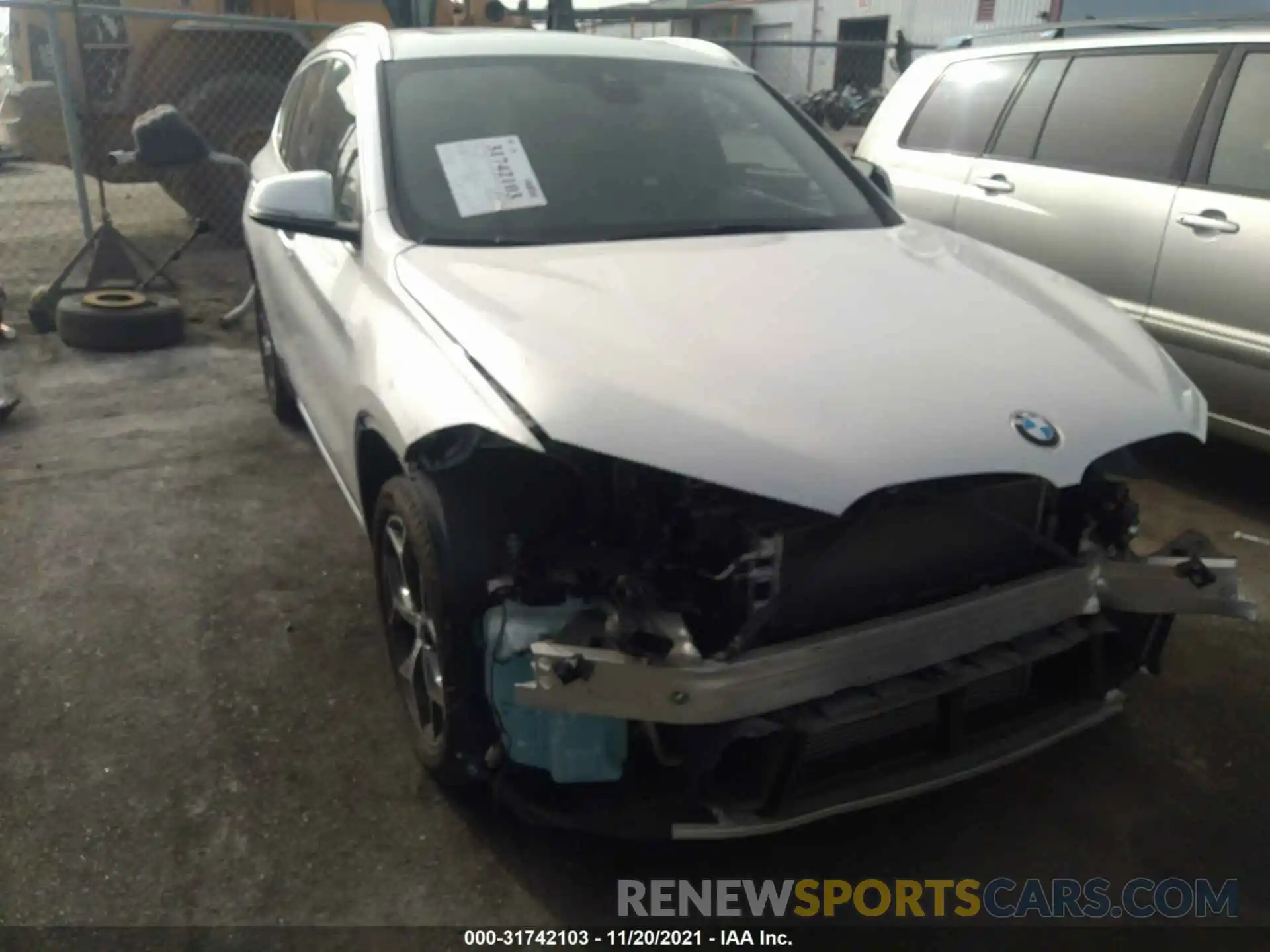 6 Photograph of a damaged car WBXHU7C52K5L11512 BMW X1 2019