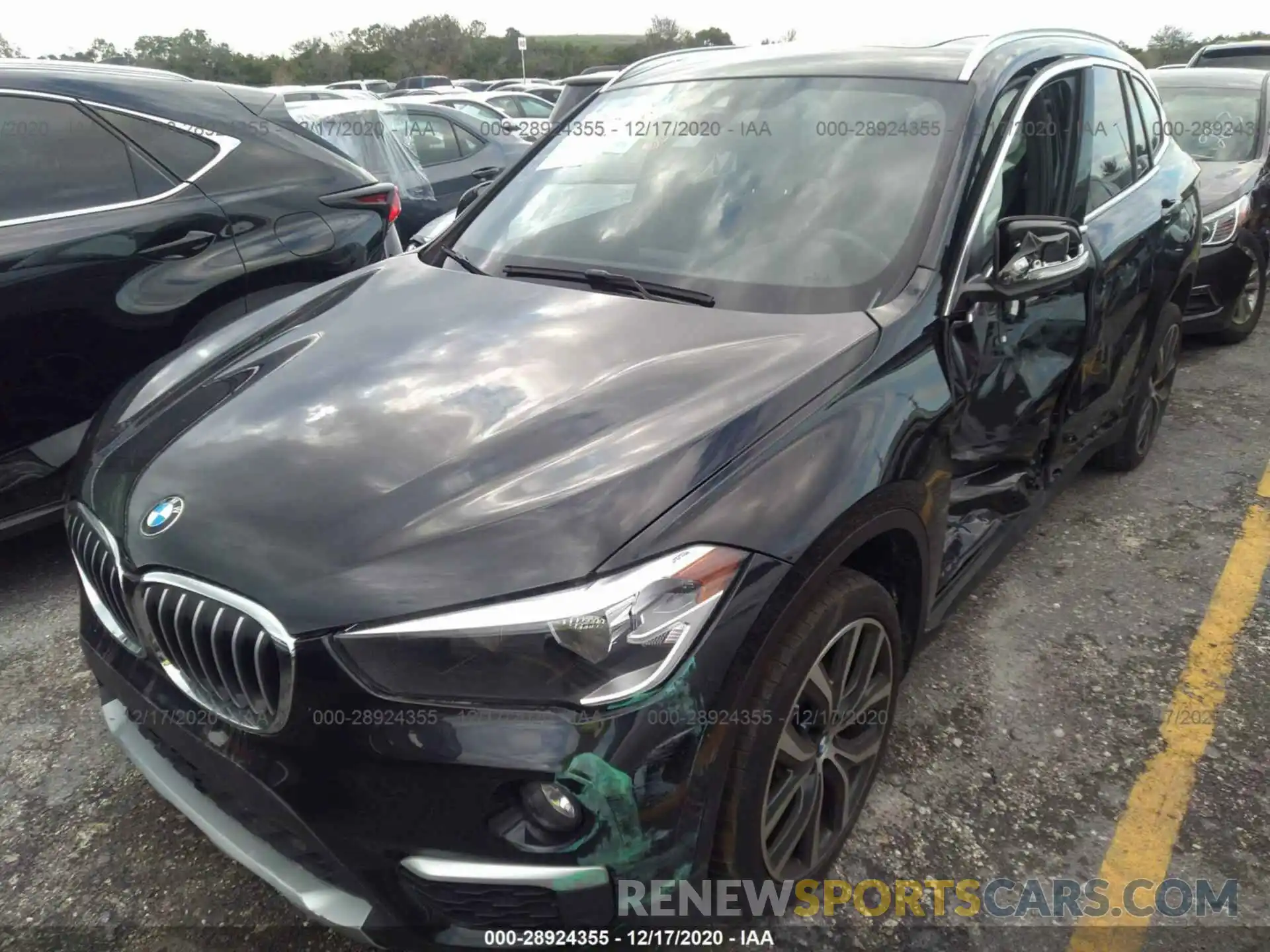 2 Фотография поврежденного автомобиля WBXHU7C52K5L11834 BMW X1 2019