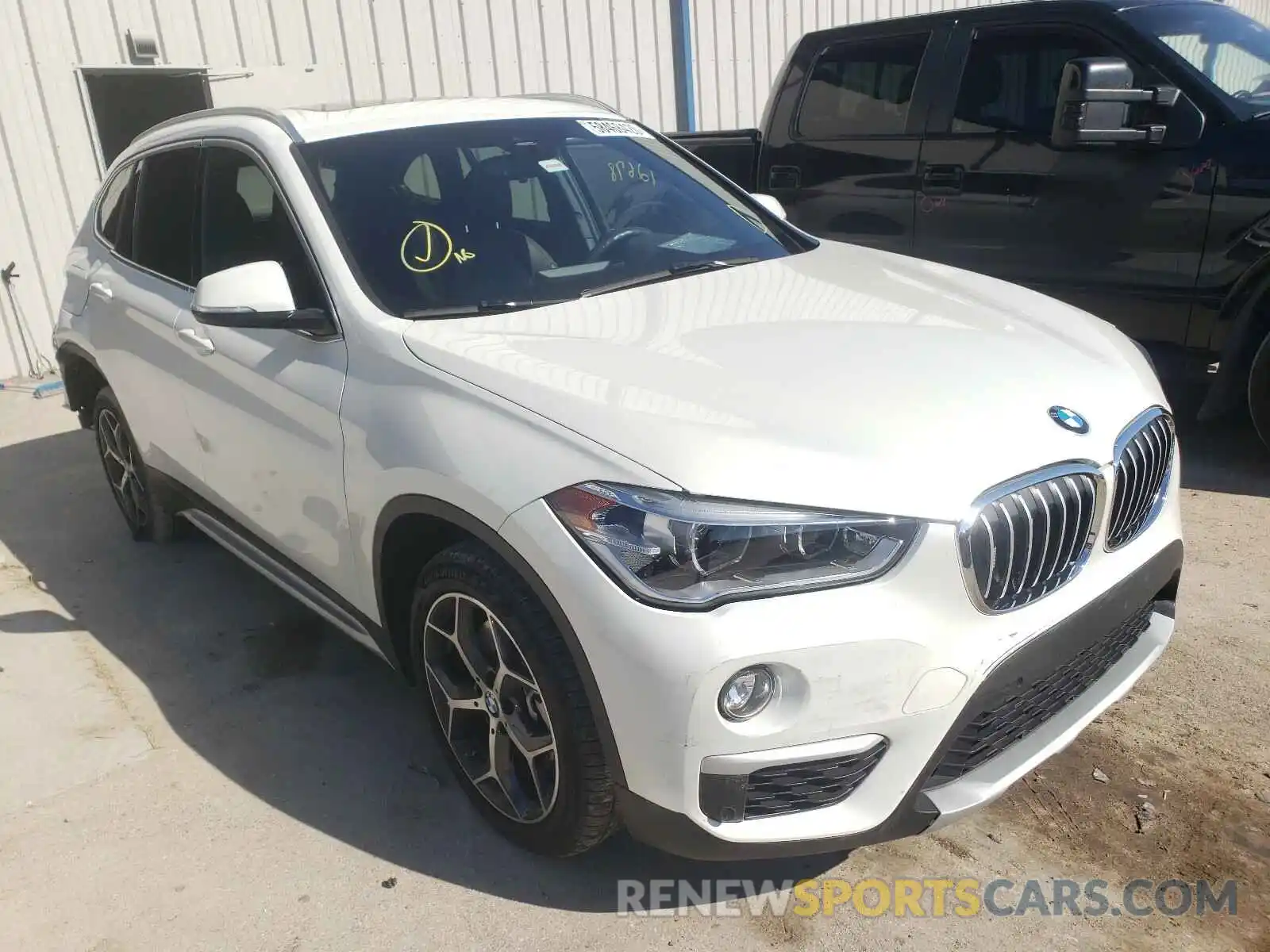 1 Photograph of a damaged car WBXHU7C53K3H44593 BMW X1 2019