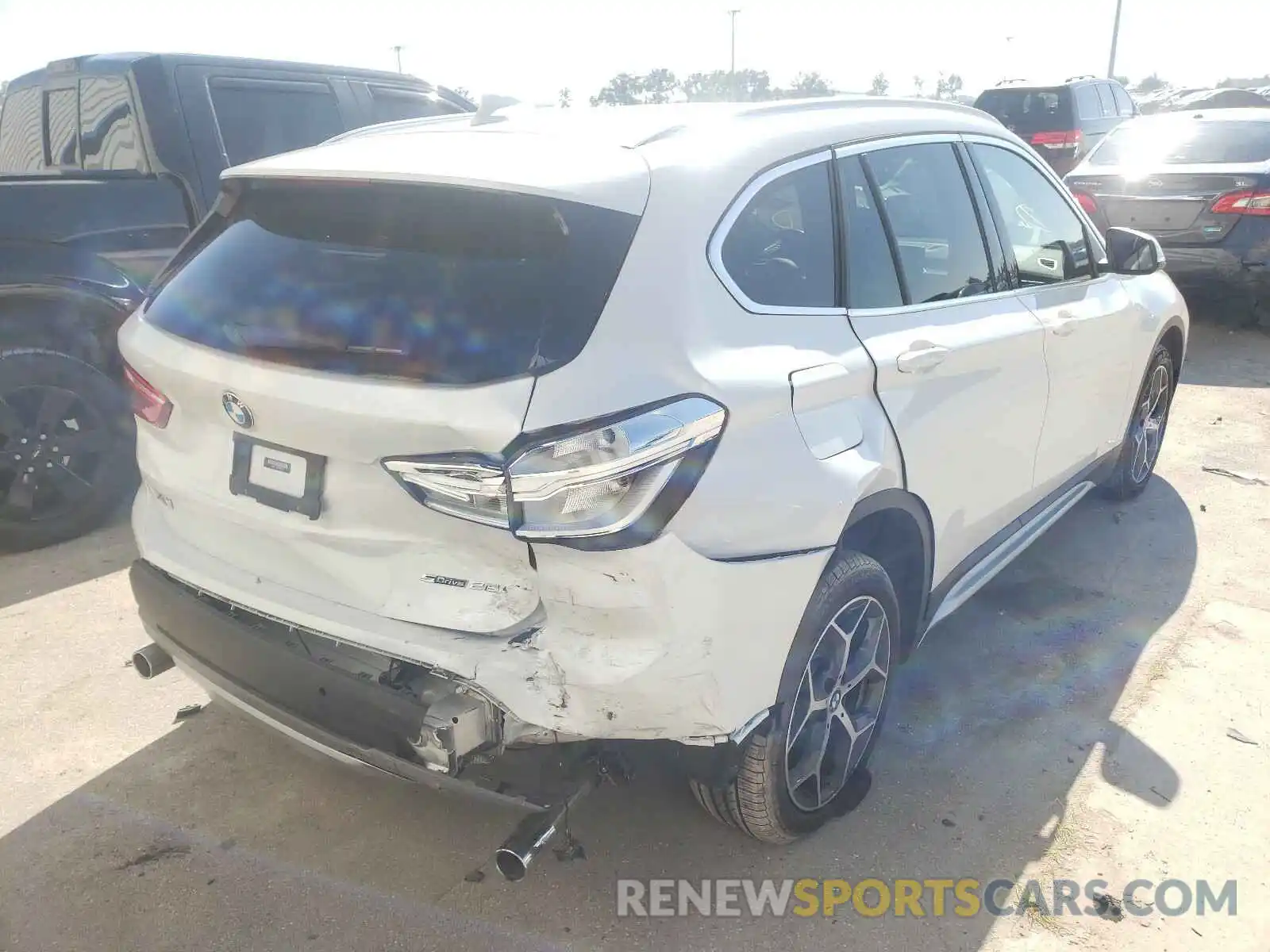4 Photograph of a damaged car WBXHU7C53K3H44593 BMW X1 2019