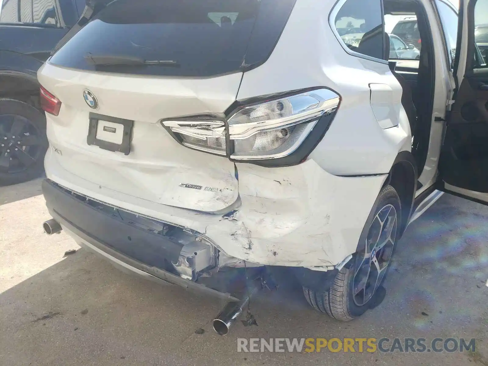 9 Photograph of a damaged car WBXHU7C53K3H44593 BMW X1 2019