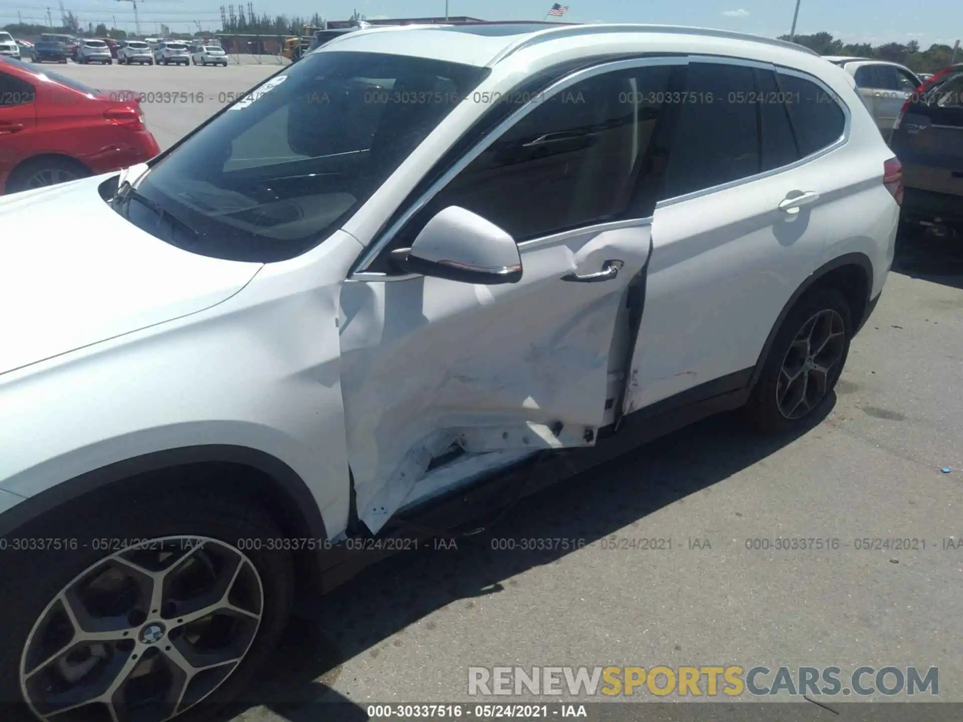 6 Photograph of a damaged car WBXHU7C53K3H44819 BMW X1 2019