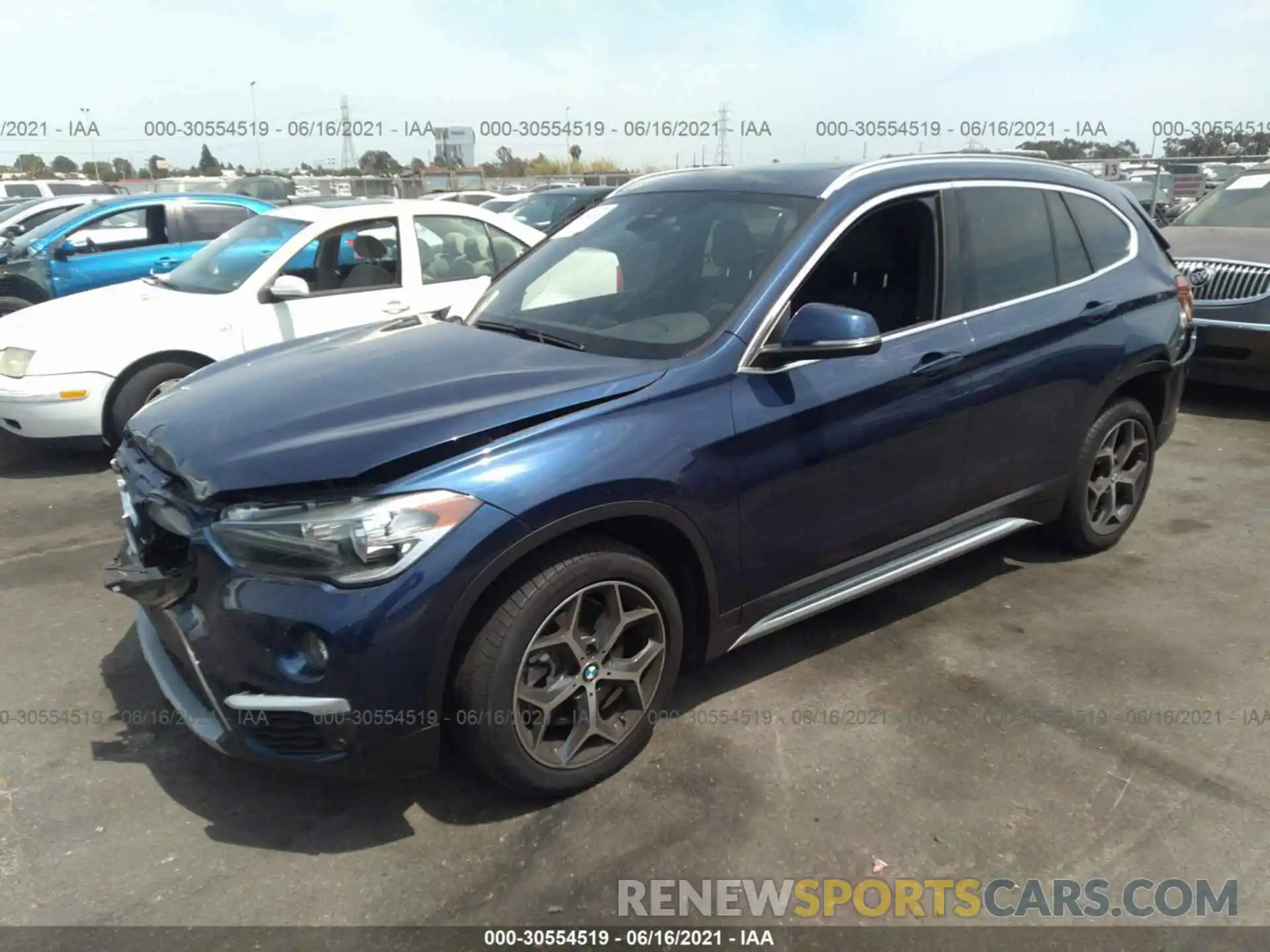 2 Photograph of a damaged car WBXHU7C53K5L10532 BMW X1 2019