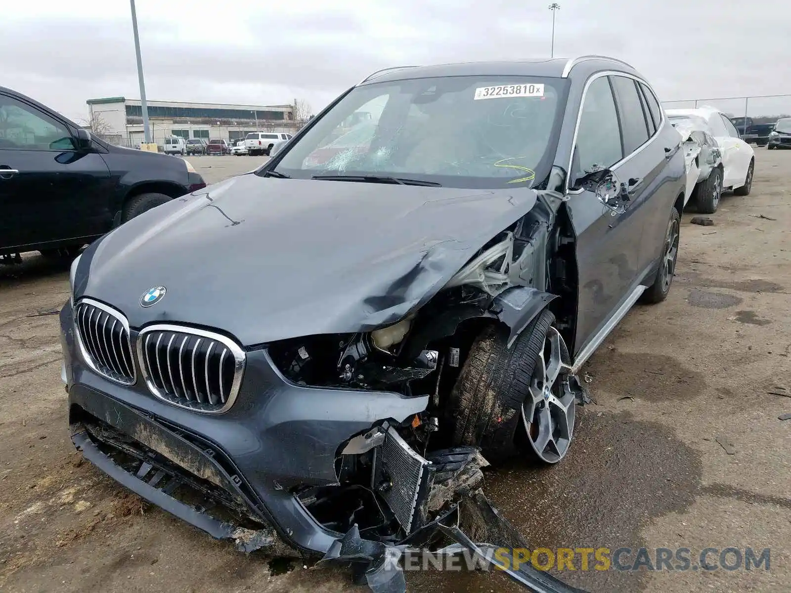 2 Photograph of a damaged car WBXHU7C53K5L11423 BMW X1 2019