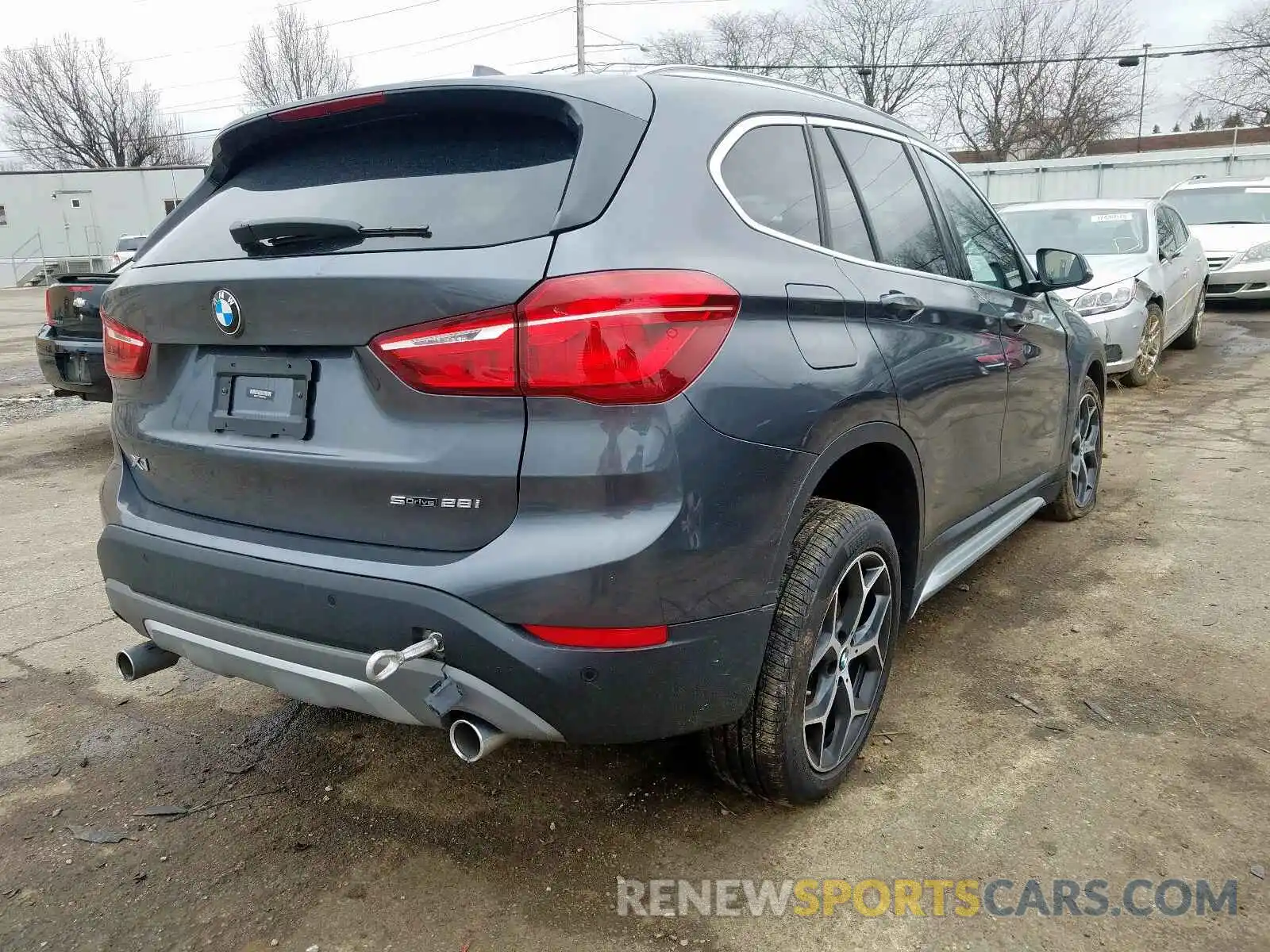 4 Фотография поврежденного автомобиля WBXHU7C53K5L11423 BMW X1 2019