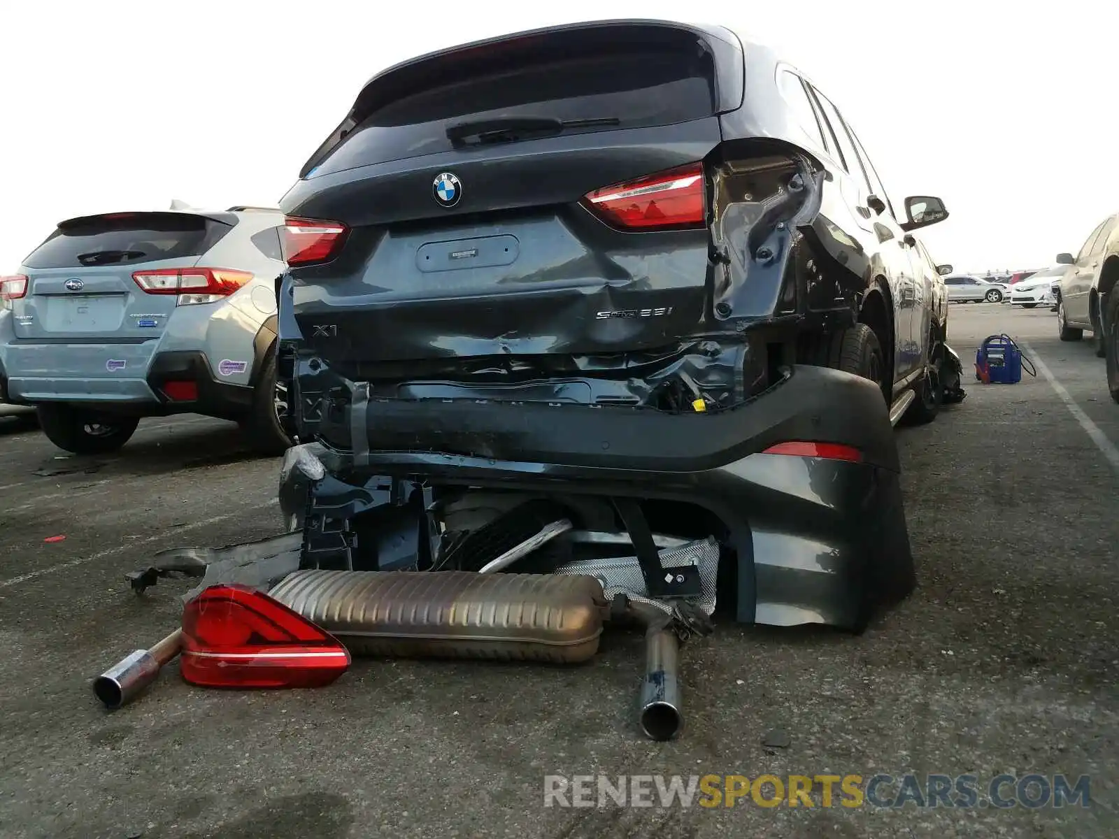 9 Photograph of a damaged car WBXHU7C53K5L11650 BMW X1 2019