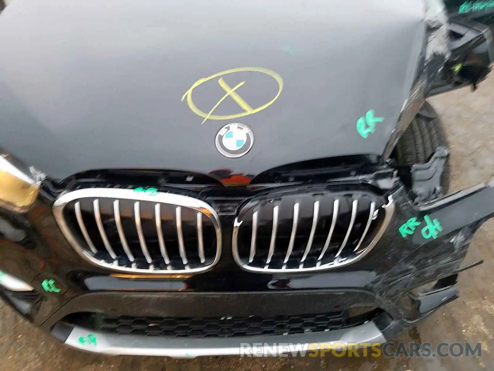 7 Photograph of a damaged car WBXHU7C53K5L92357 BMW X1 2019