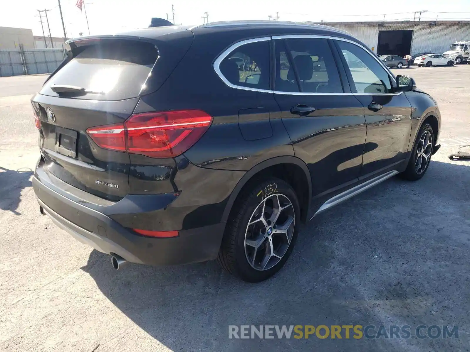 4 Photograph of a damaged car WBXHU7C54K3H44439 BMW X1 2019