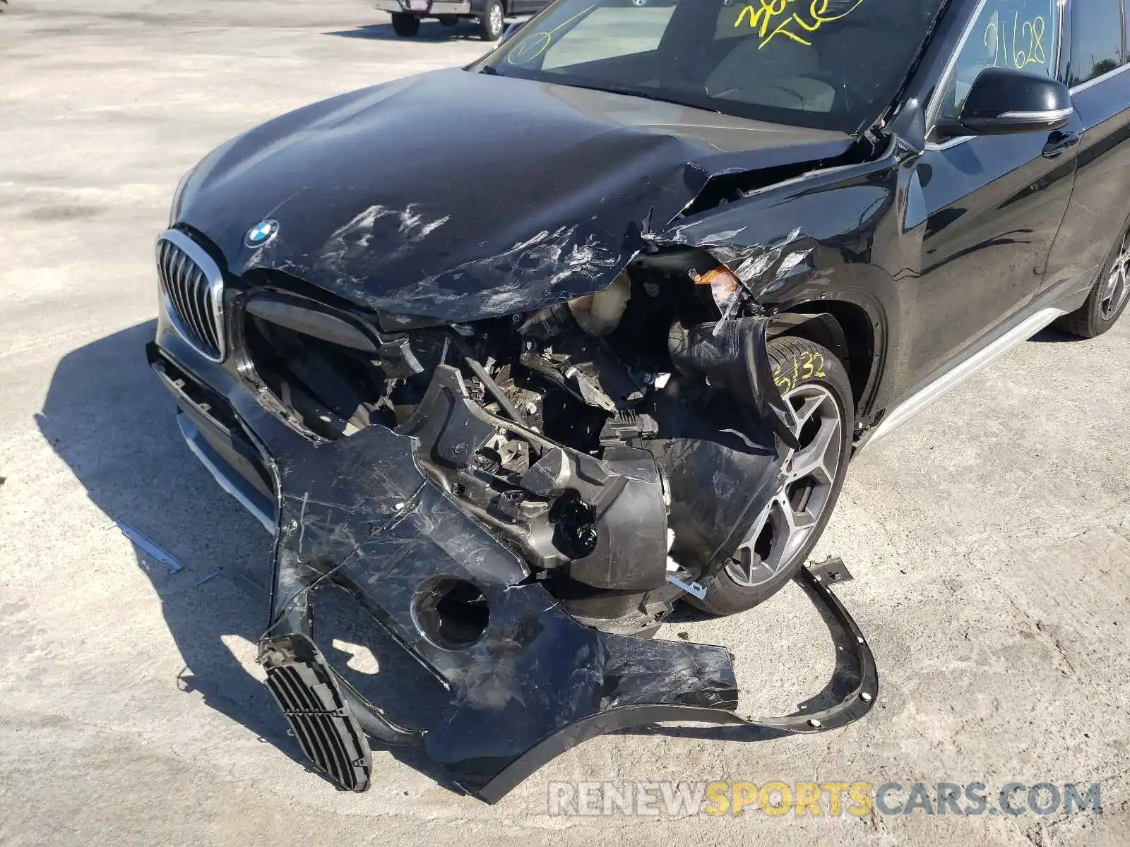 9 Photograph of a damaged car WBXHU7C54K3H44439 BMW X1 2019