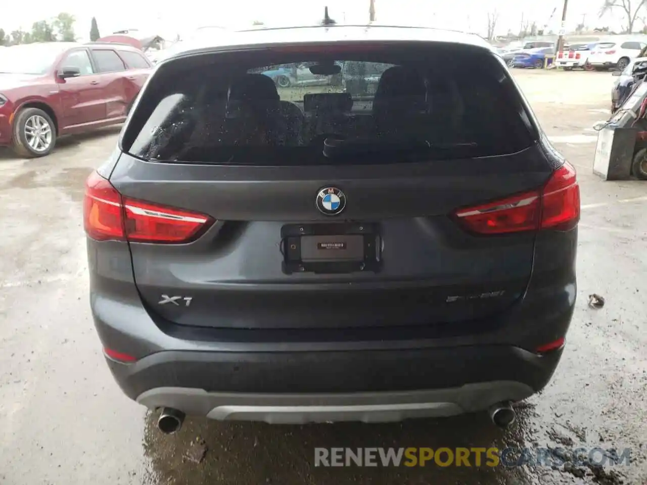 6 Photograph of a damaged car WBXHU7C54K3H44490 BMW X1 2019