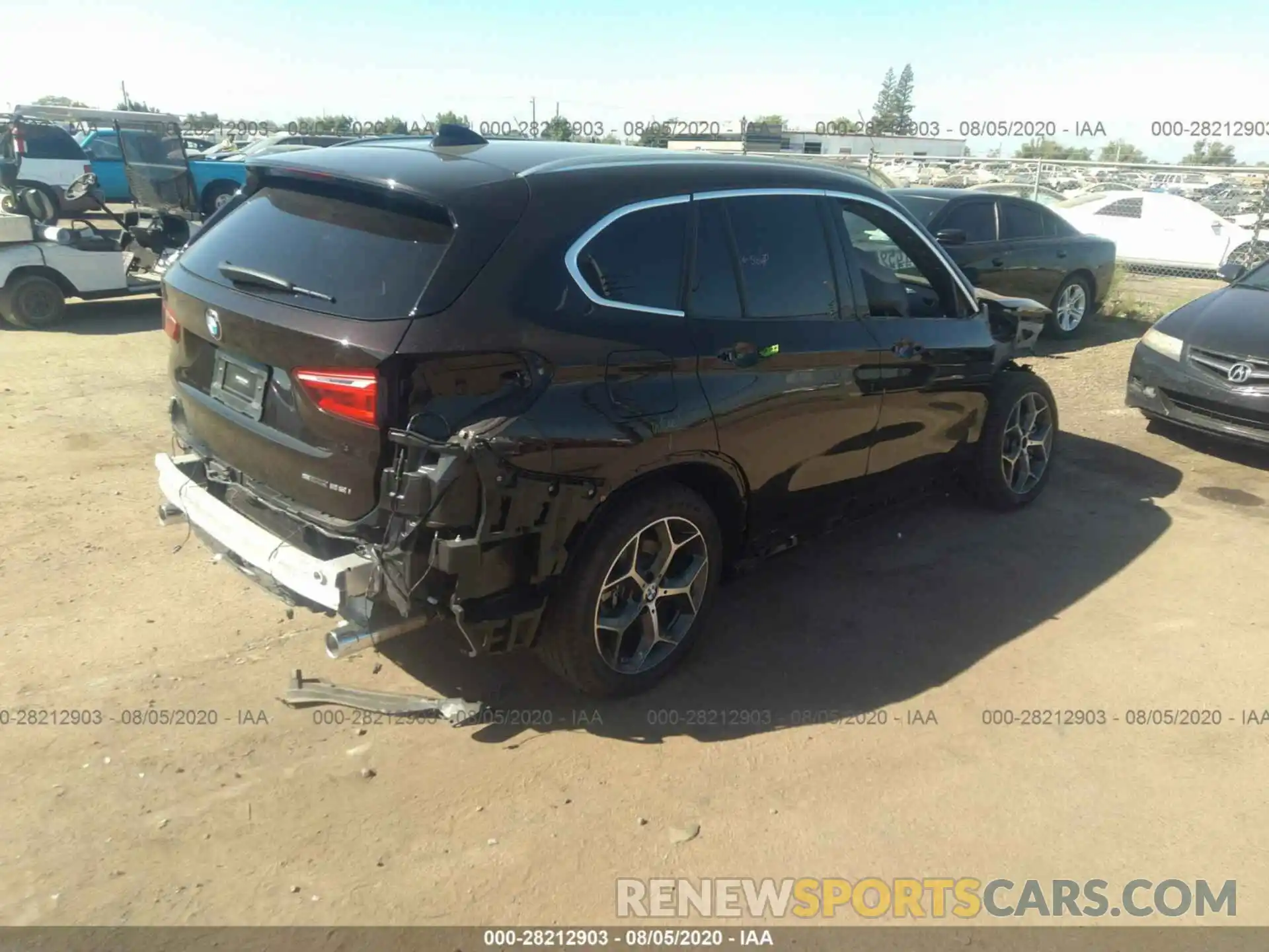 4 Photograph of a damaged car WBXHU7C54K3H46093 BMW X1 2019