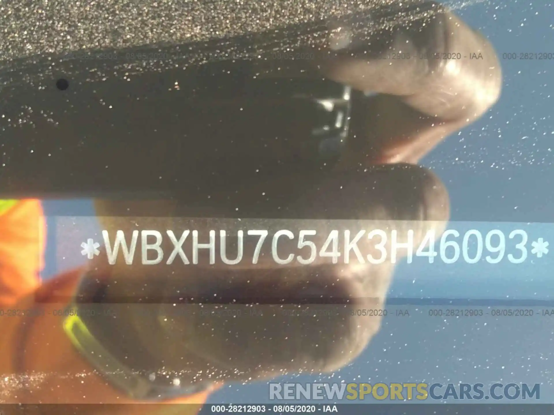 9 Photograph of a damaged car WBXHU7C54K3H46093 BMW X1 2019